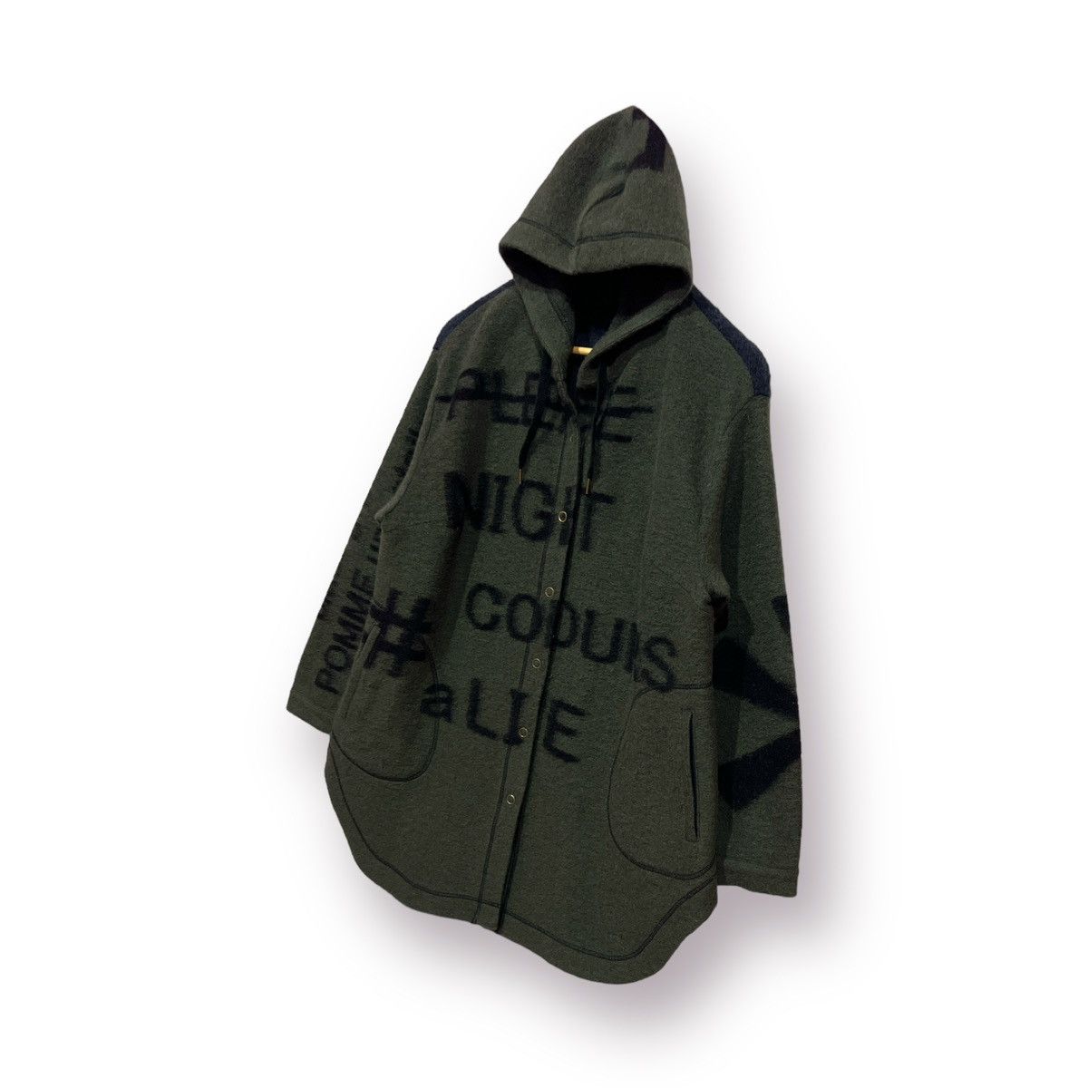 Japanese Brand × Other 🔥 FESTENIR COMME DES GARGONS STYLE OVERPRINT Size L / US 10 / IT 46 - 2 Thumbnail