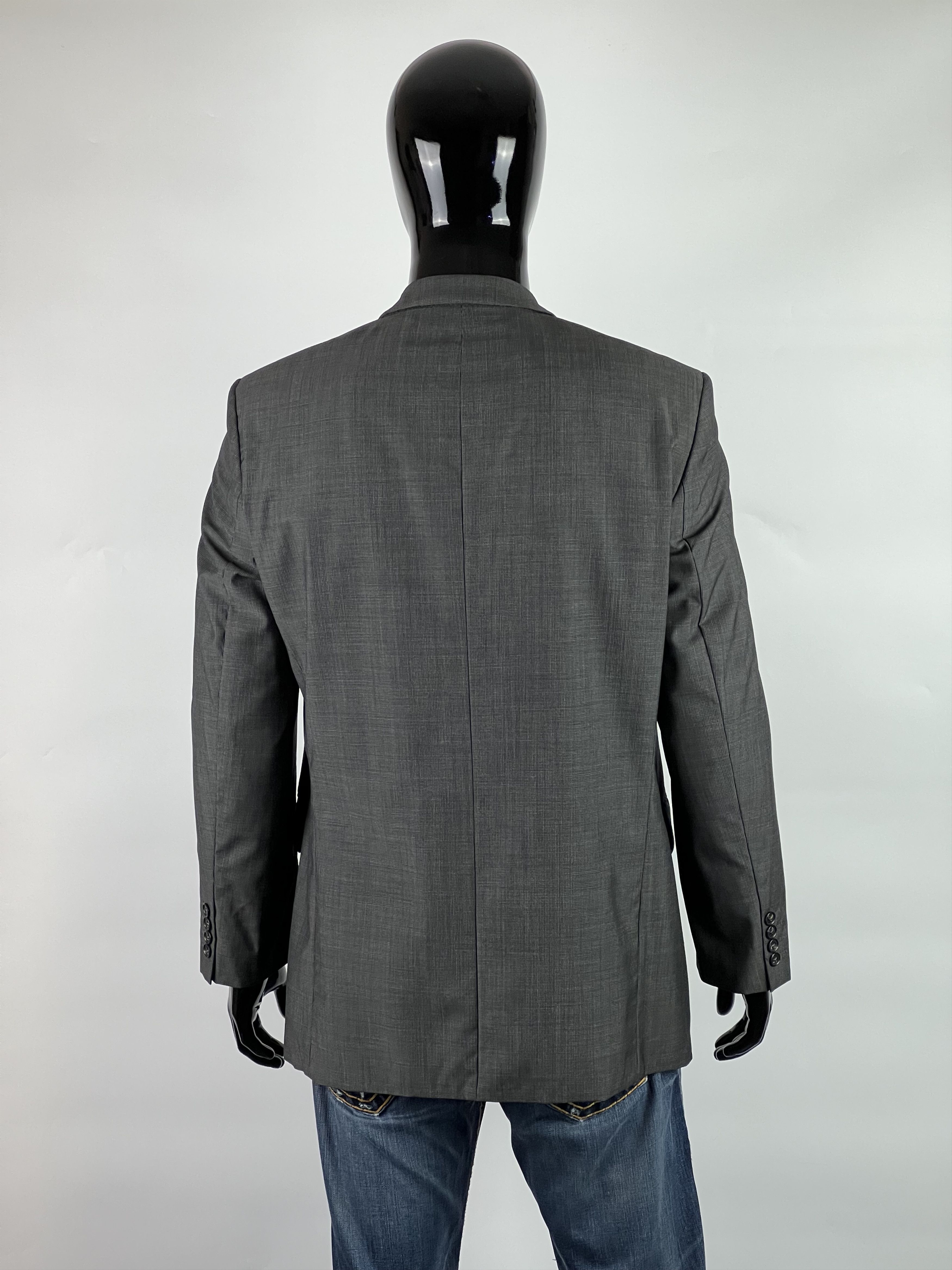 Vintage × Yves Saint Laurent Vintage Yves Saint Laurent Three Buttons Wool Blazer Size 50 Size 50R - 3 Thumbnail