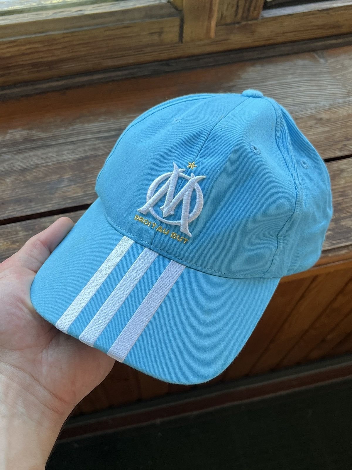 Vintage Adidas Marseille Droit Au But Cap Y2K