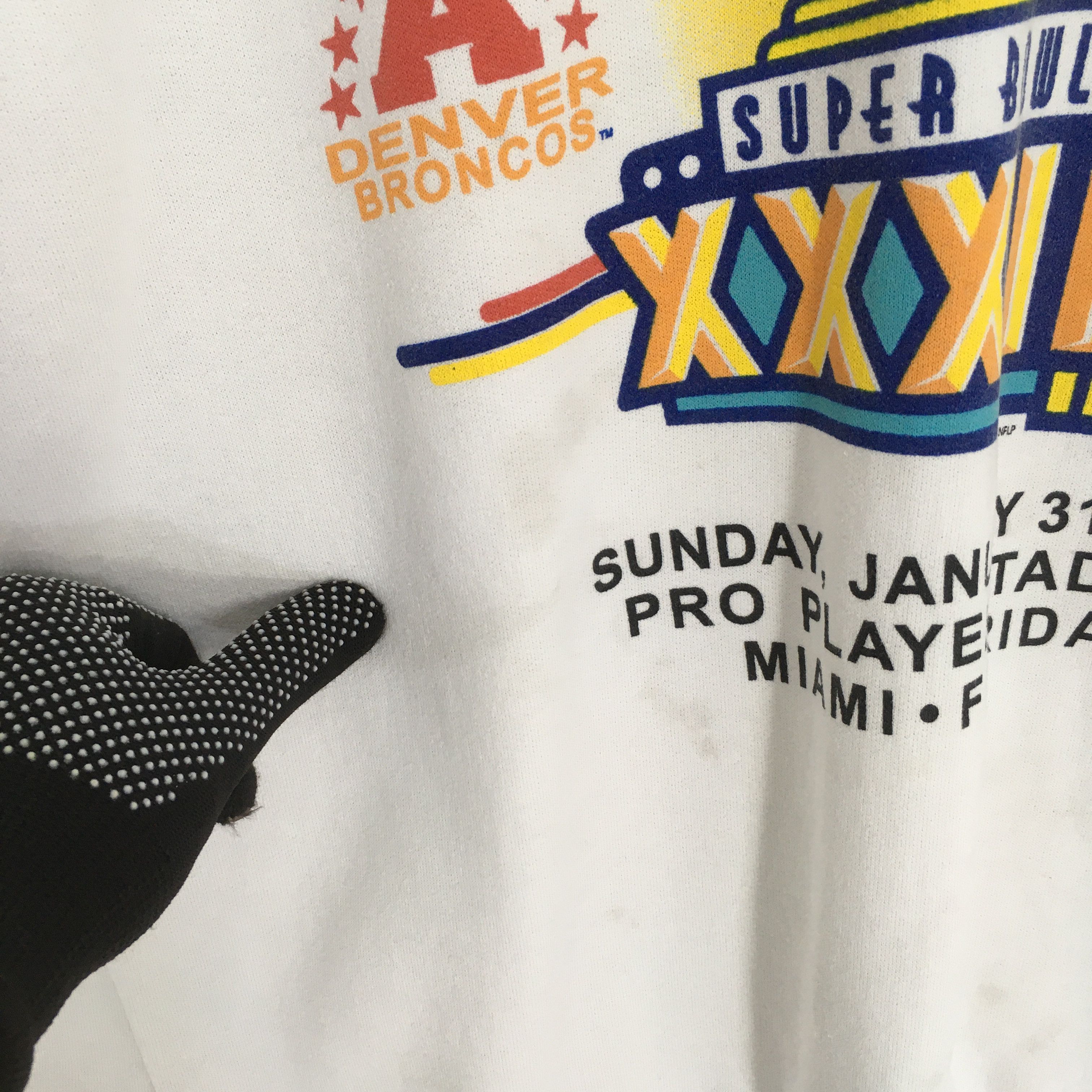 NFL × Vintage VINTAGE SUPERBOWL XXXII BRONCOS vs FALCONS SWEATSHIRT Size US M / EU 48-50 / 2 - 7 Thumbnail