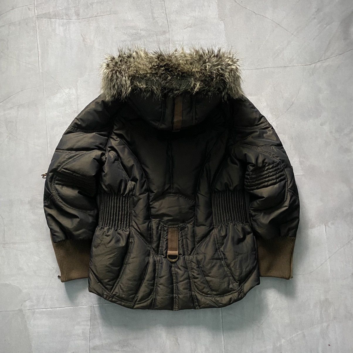 If Six Was Nine × Le Grande Bleu (L.G.B.) Jacket LGB If Six Was Nine Style Faux Fur Bomber Y2K Size M / US 6-8 / IT 42-44 - 8 Thumbnail