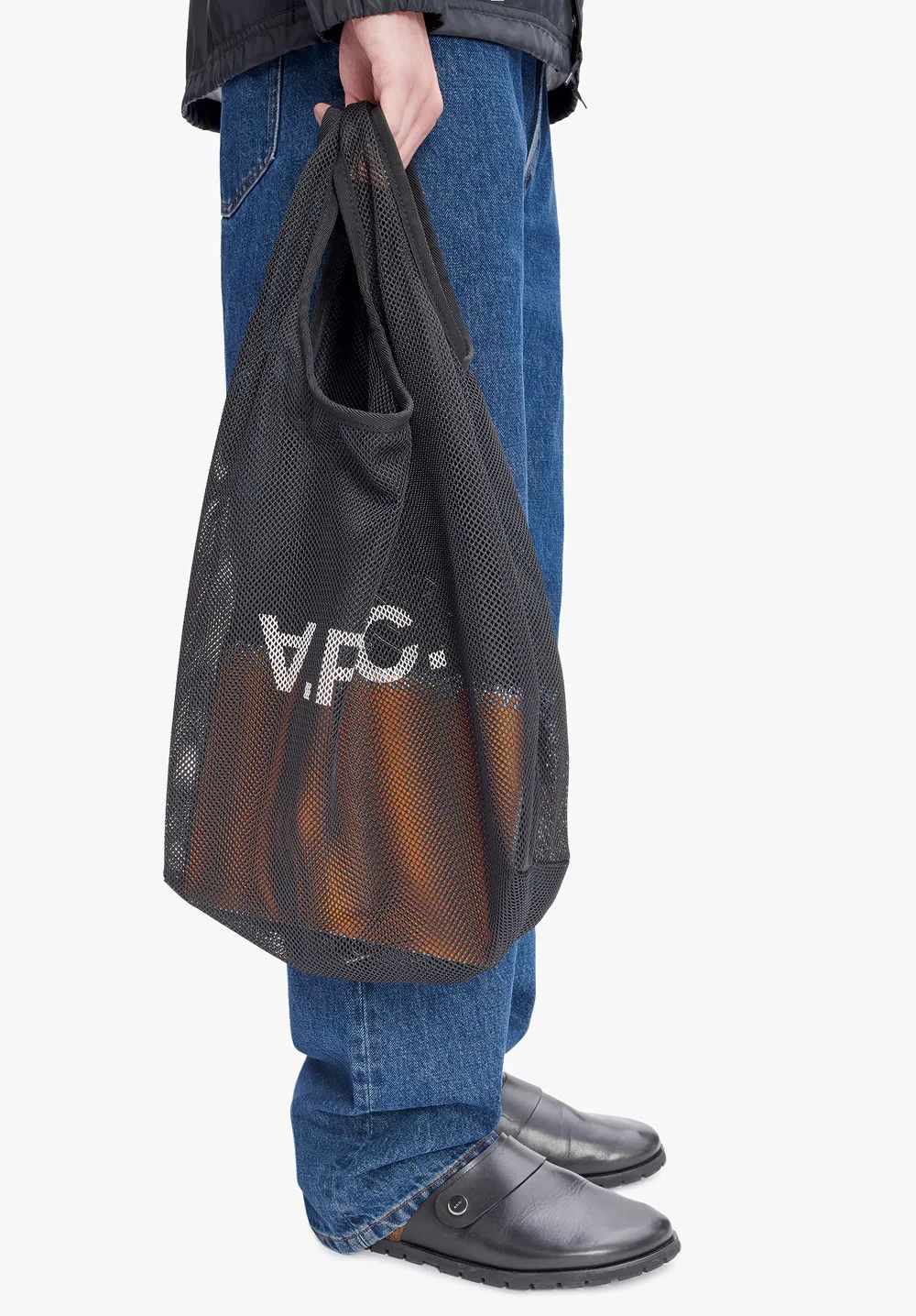 A.P.C. o1mle1125 Size:OS / Unisex Rebound Shopping Bag in Black Size ONE SIZE - 2 Thumbnail