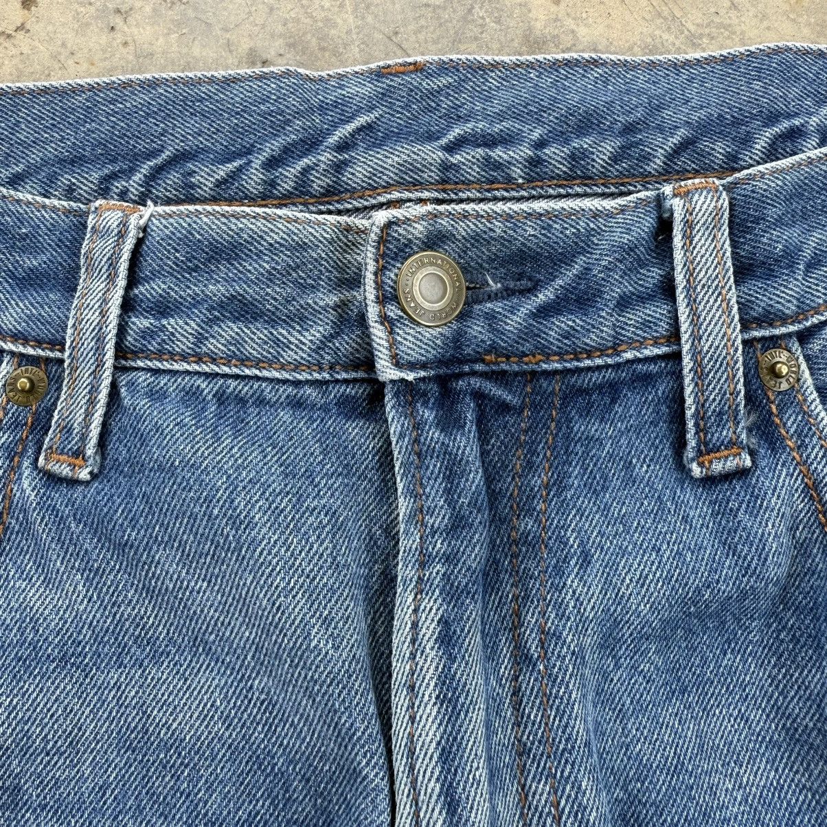 Japanese Brand VINTAGE GU STRAIGHT FADED RIPPEP JEAN DENIM PANTS Size US 36 / EU 52 - 5 Thumbnail