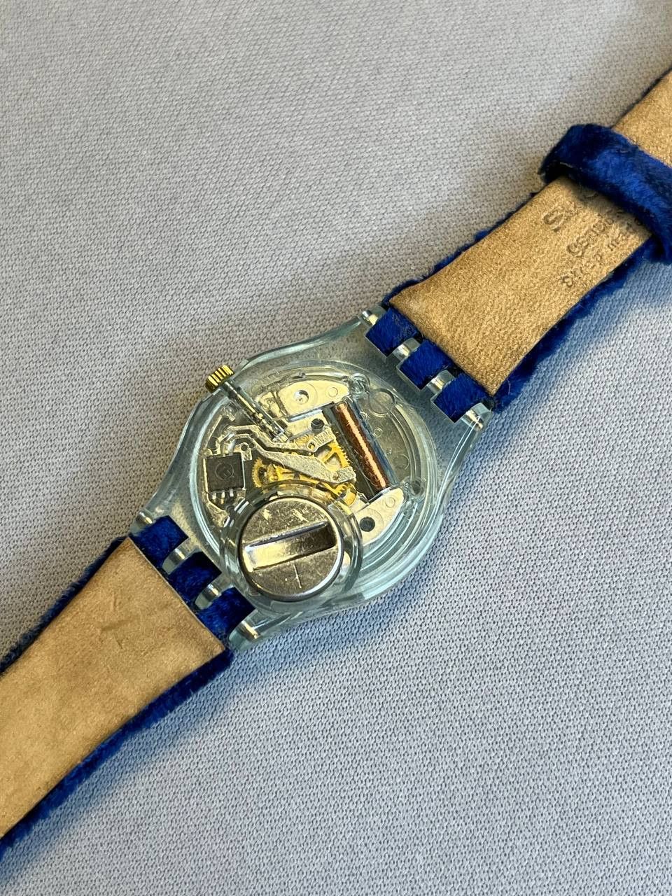 Swatch Swatch LG114 Cord on Bleu 1994' Size ONE SIZE - 6 Thumbnail