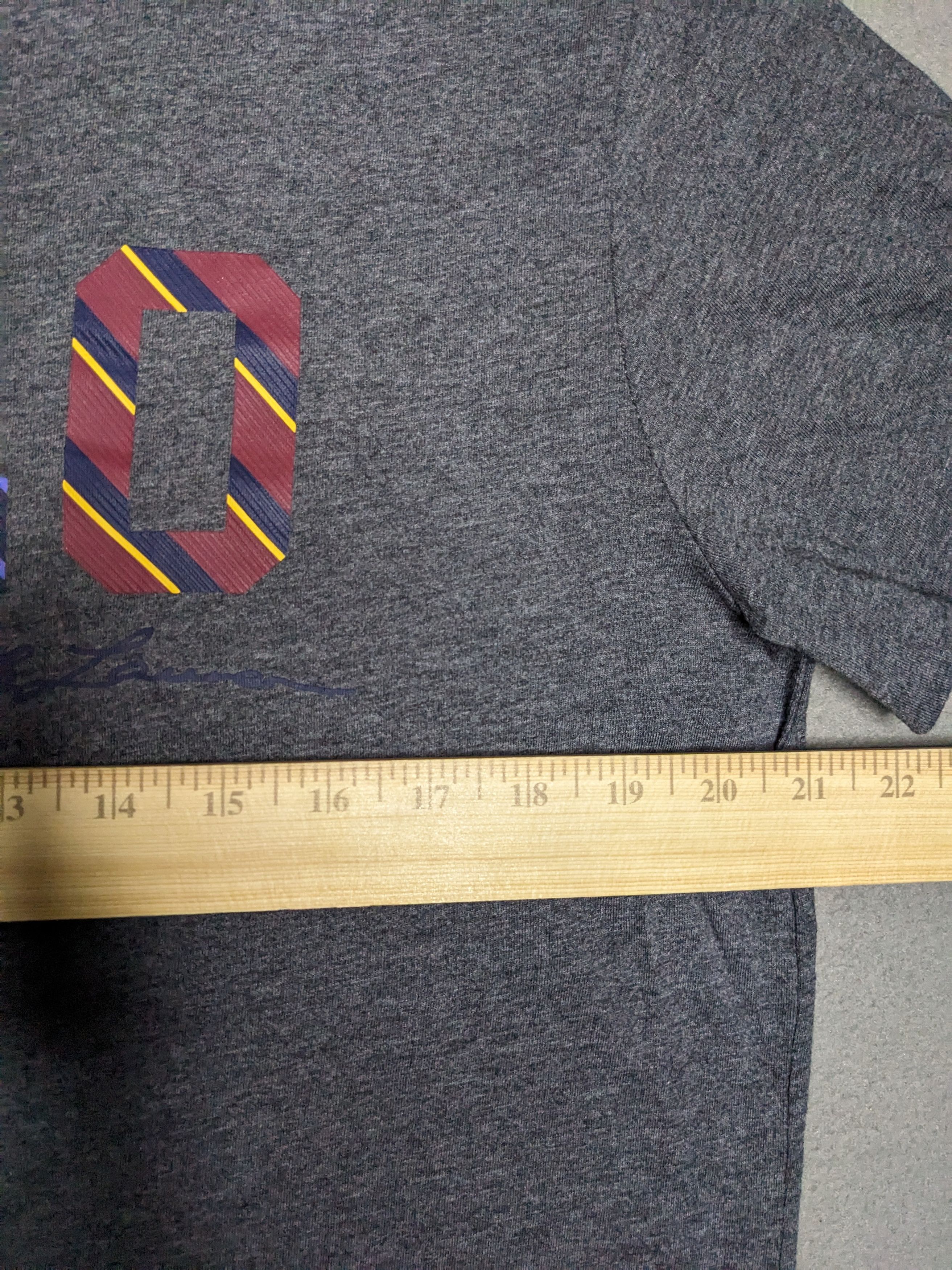 Polo Ralph Lauren Polo Ralph Lauren Spellout Graphic Shirt Grey Medium Preppy Size US M / EU 48-50 / 2 - 9 Thumbnail