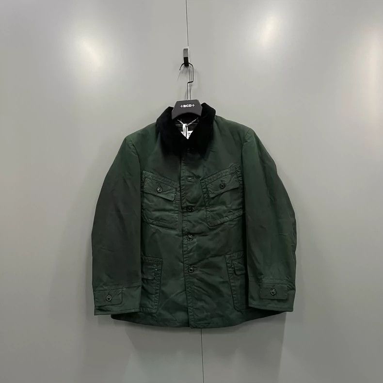 Maison Margiela Dark green multi-pocket jacket 2502-Nextarr