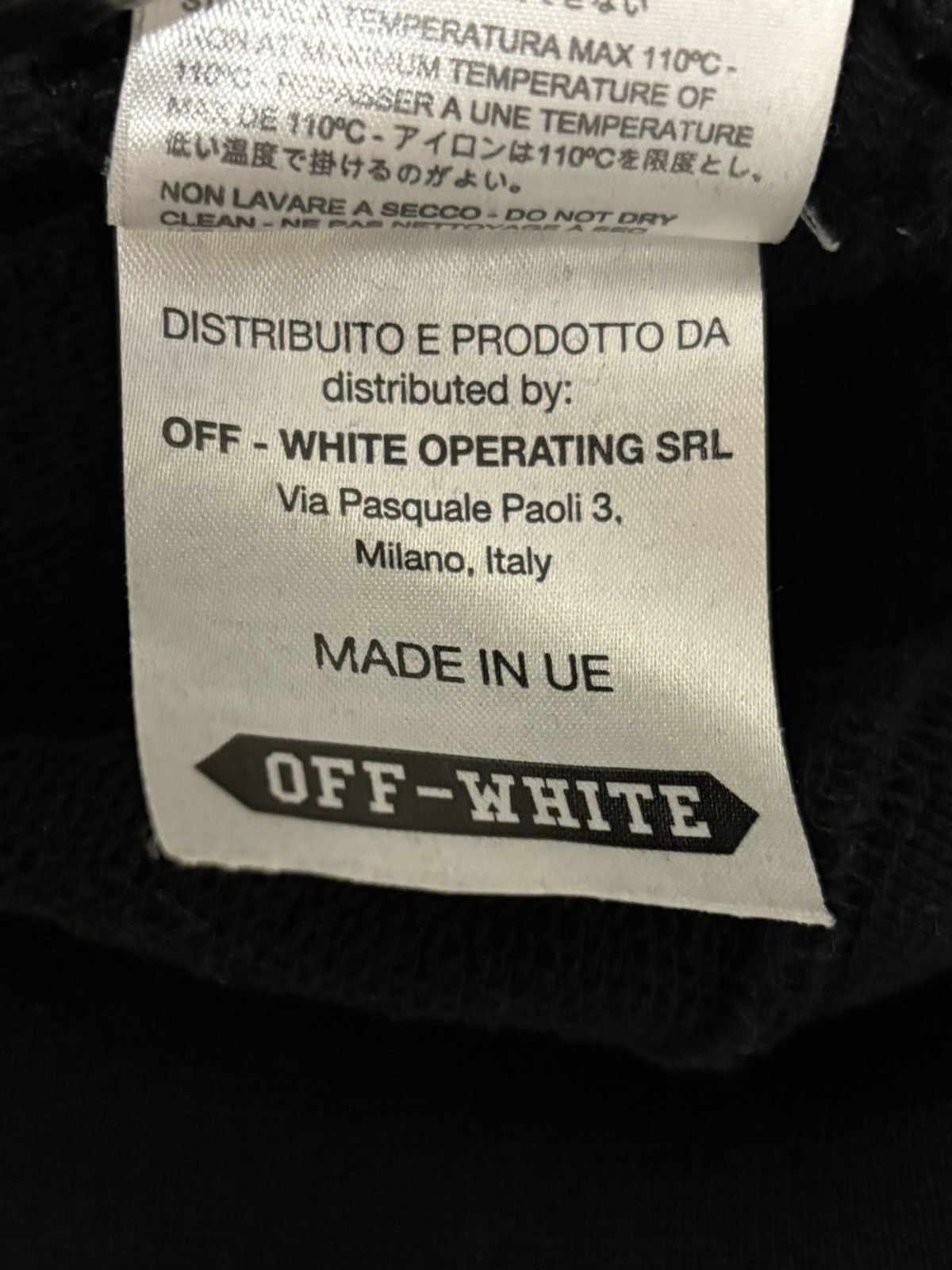 Off-White Early Off White Carvaggio hoodie Size US M / EU 48-50 / 2 - 18 Thumbnail