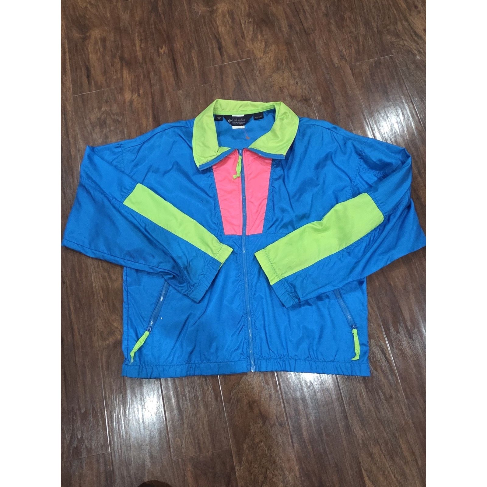 Columbia Vintage Columbia Jacket Size M Radial Sleeve Windbreaker Size US M / EU 48-50 / 2 - 1 Thumbnail