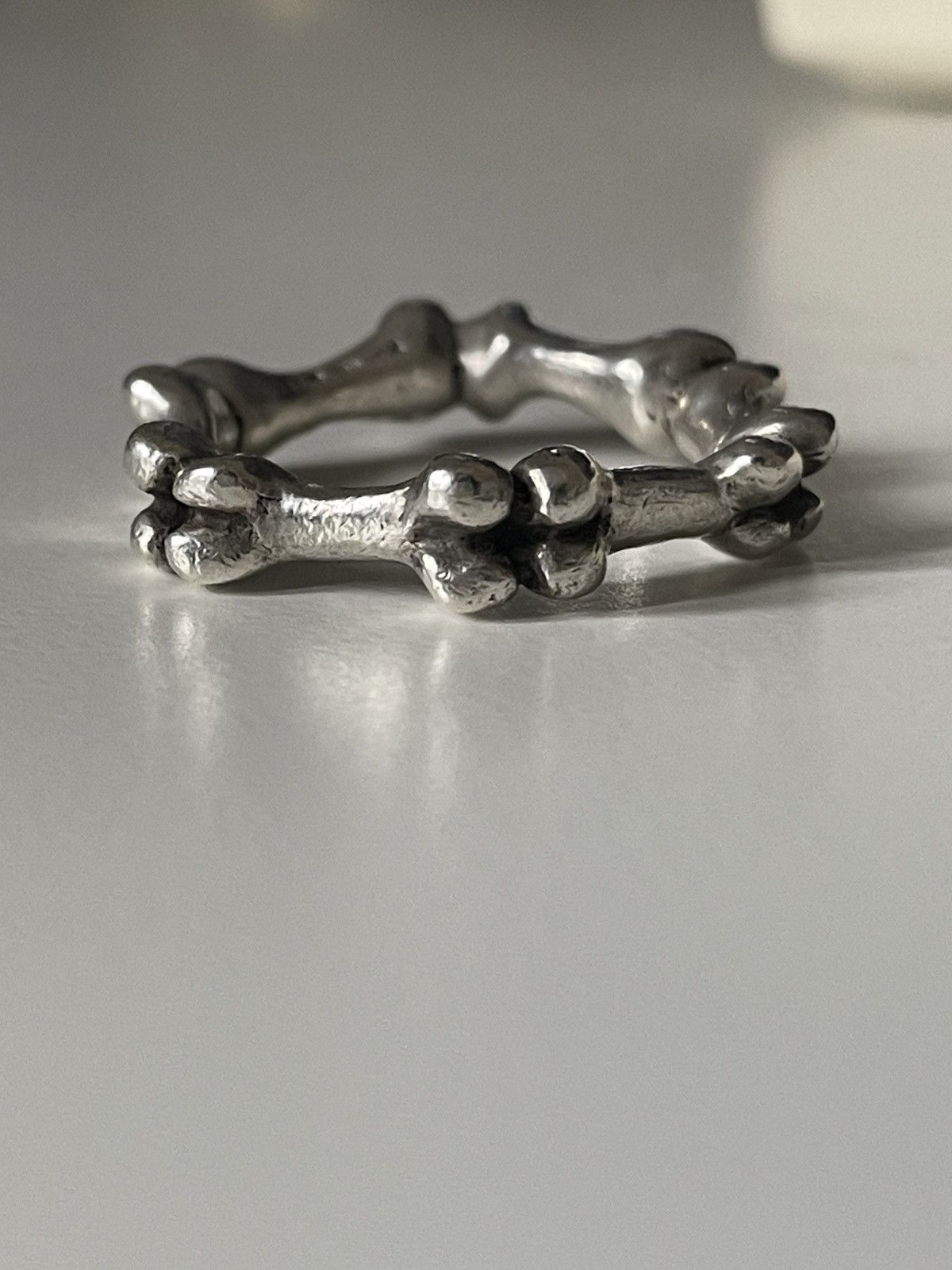 Number (N)ine SS01 Bone Ring Size ONE SIZE - 9 Thumbnail