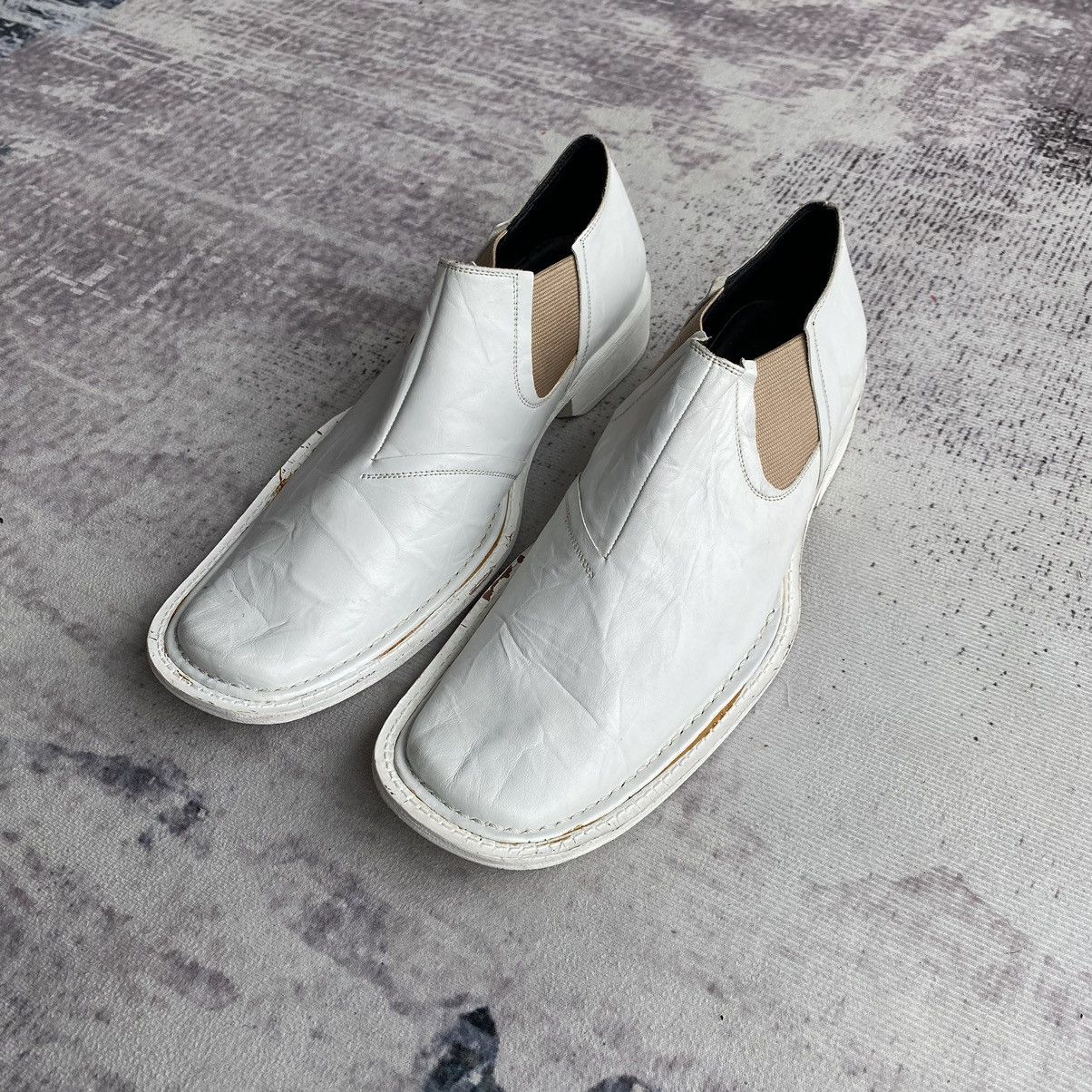 Jean Paul Gaultier Jean Paul Gaultier White Coated Boots Size US 9 / EU 42 - 3 Thumbnail