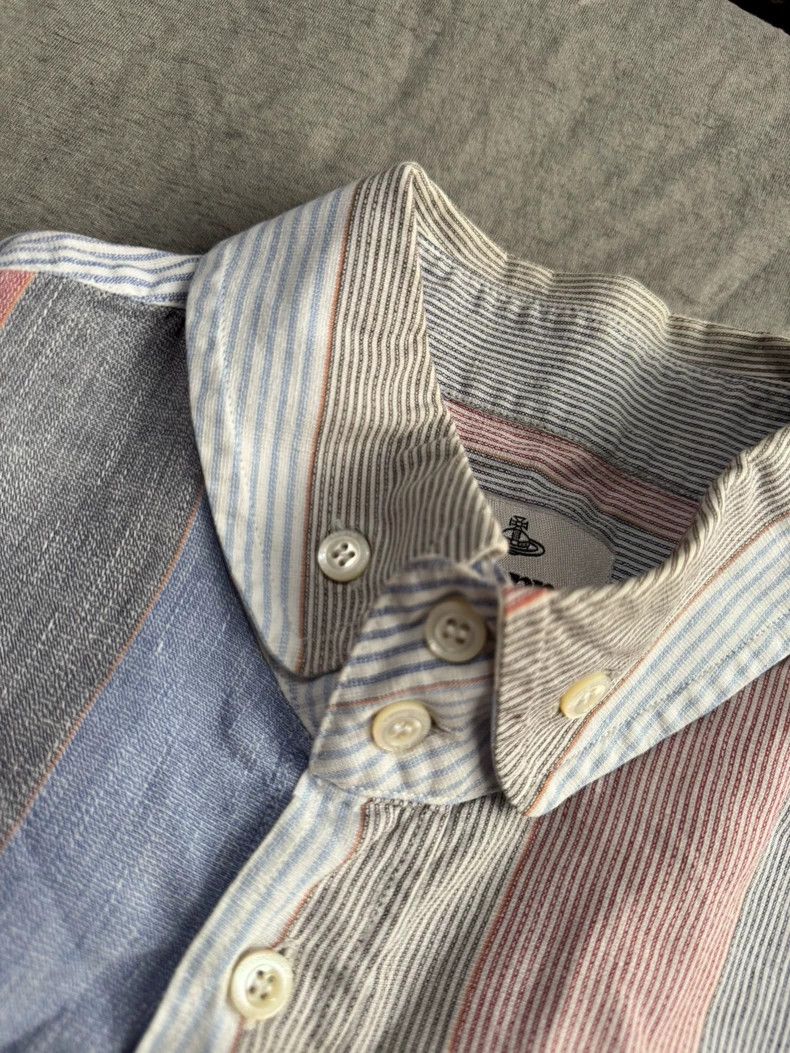 Vivienne Westwood Vivienne Westwood Salmon vacation linen shirt Size L / US 10 / IT 46 - 3 Thumbnail