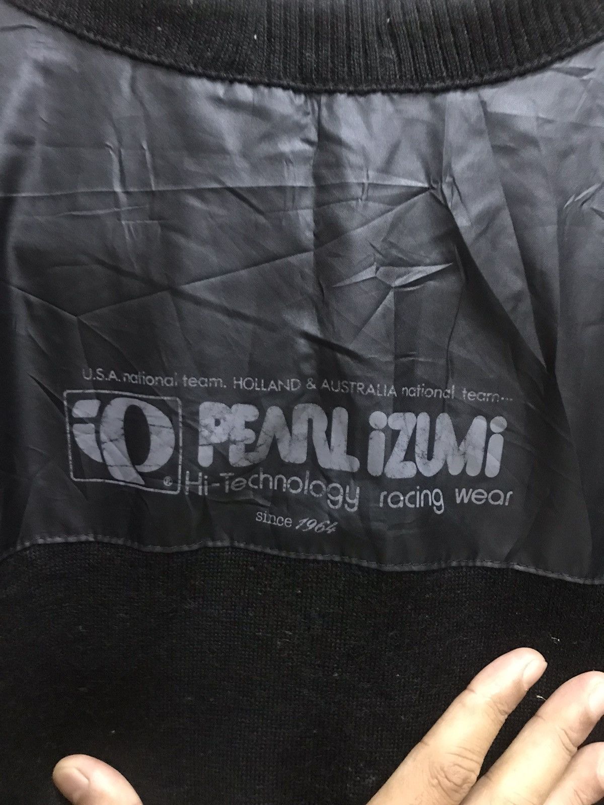 Japanese Brand × PEARL iZUMi × Vintage VINTAGE 90s PEARL IZUMI CYCLING STYLE SWEATER MADE IN JAPAN Size US S / EU 44-46 / 1 - 9 Thumbnail