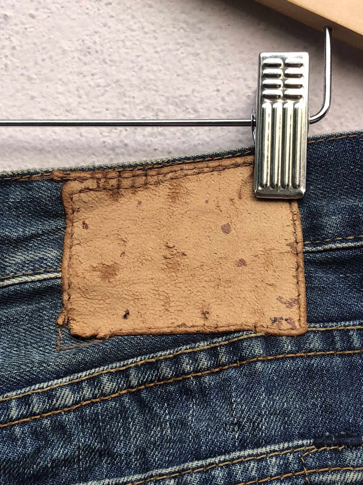 Evisu Evisu Back Pocket Diacock Logo Jeans Size US 29 - 9 Thumbnail