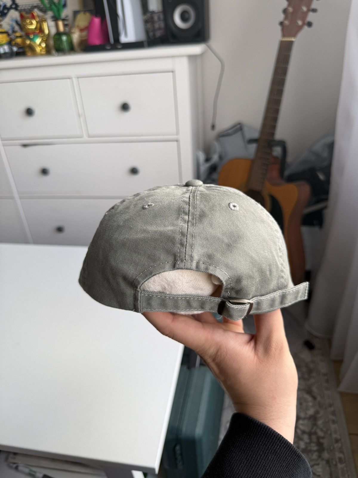 Vintage × Warner Bros Vintage 90s Warner Bros Tanzanian devil khaki cap retro usa Size ONE SIZE - 4 Thumbnail