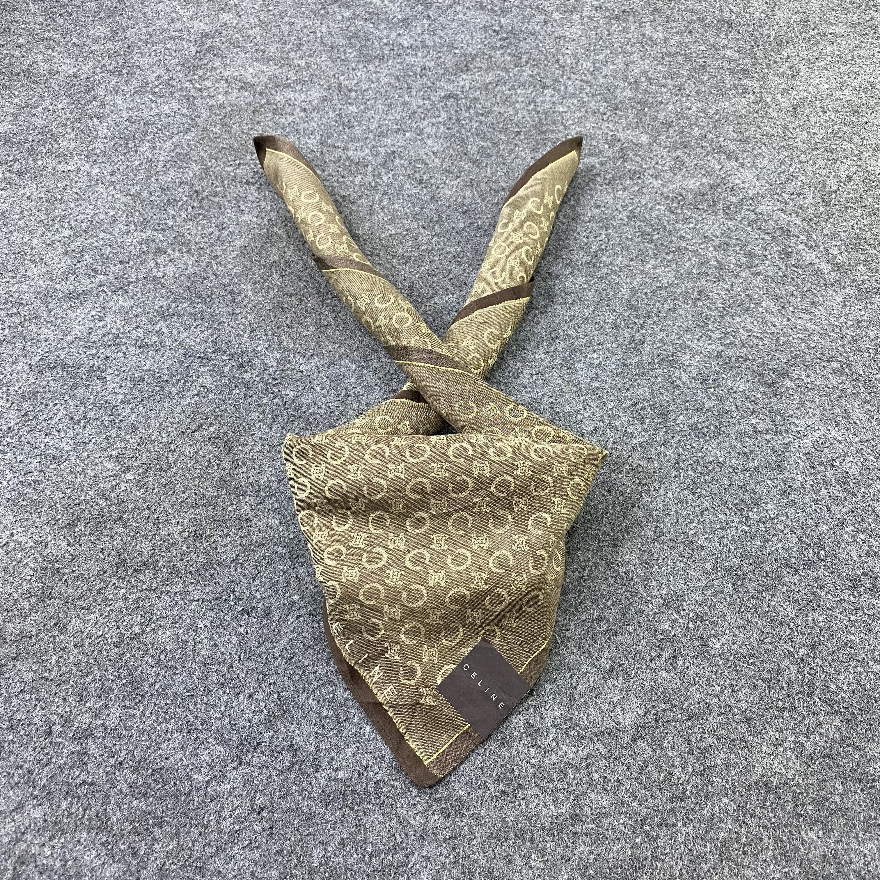 Celine Celine Handkerchief / Bandana / Neckerchief-B2248 Size ONE SIZE - 2 Thumbnail