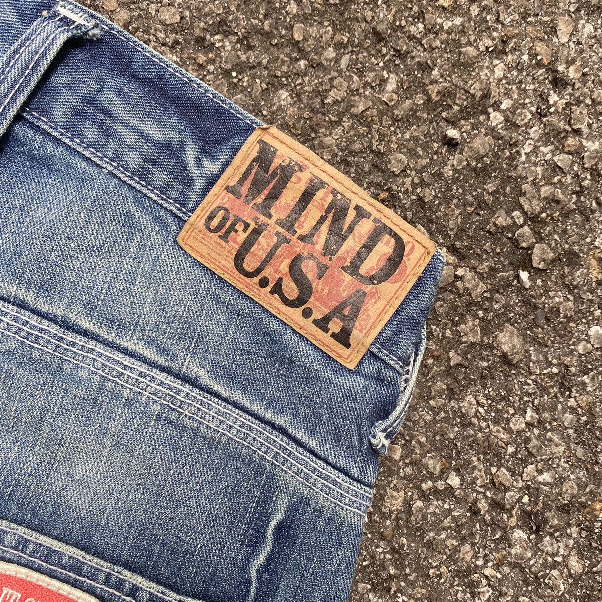 Other Patched Jeans Double Knee Distressed Denim Patchwork Size US 31 - 10 Thumbnail