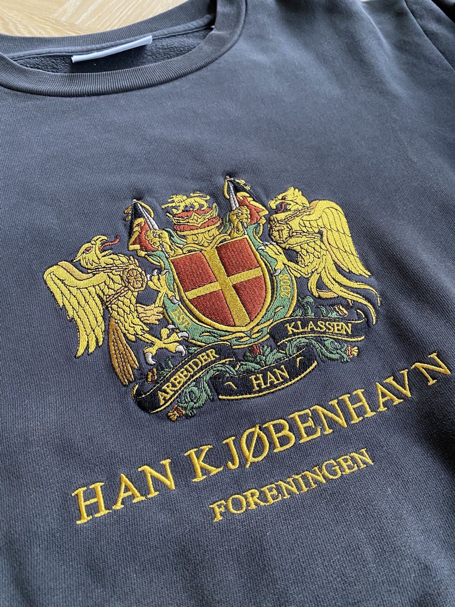 Han Kjobenhavn 48/M - Black Artwork Crew Size US M / EU 48-50 / 2 - 9 Thumbnail