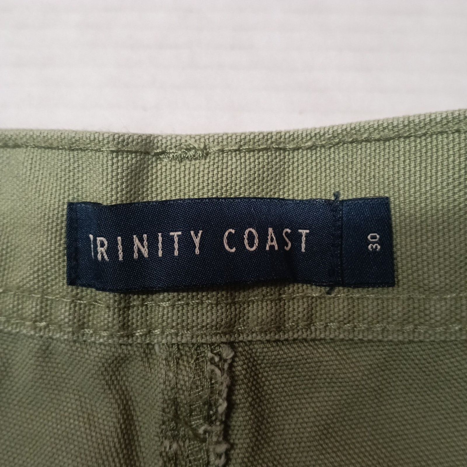 Other Trinity Coast Cargo Pants Men's 30x29 Green Canvas Cotton Size US 30 / EU 46 - 4 Thumbnail