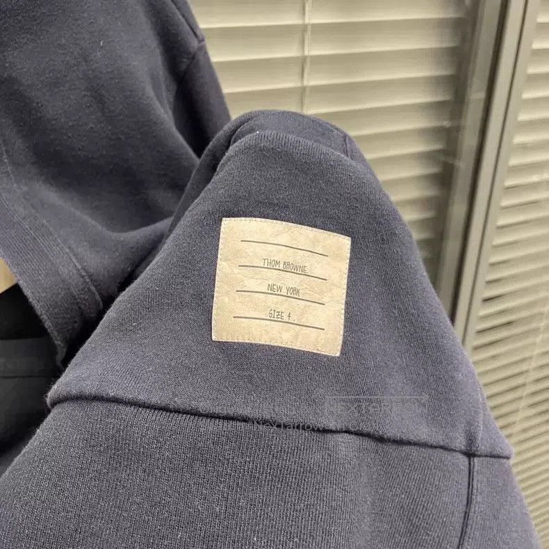 Thom Browne Thom Browne Dark Blue Knit Open Cardigan Size US XL / EU 56 / 4 - 4 Thumbnail