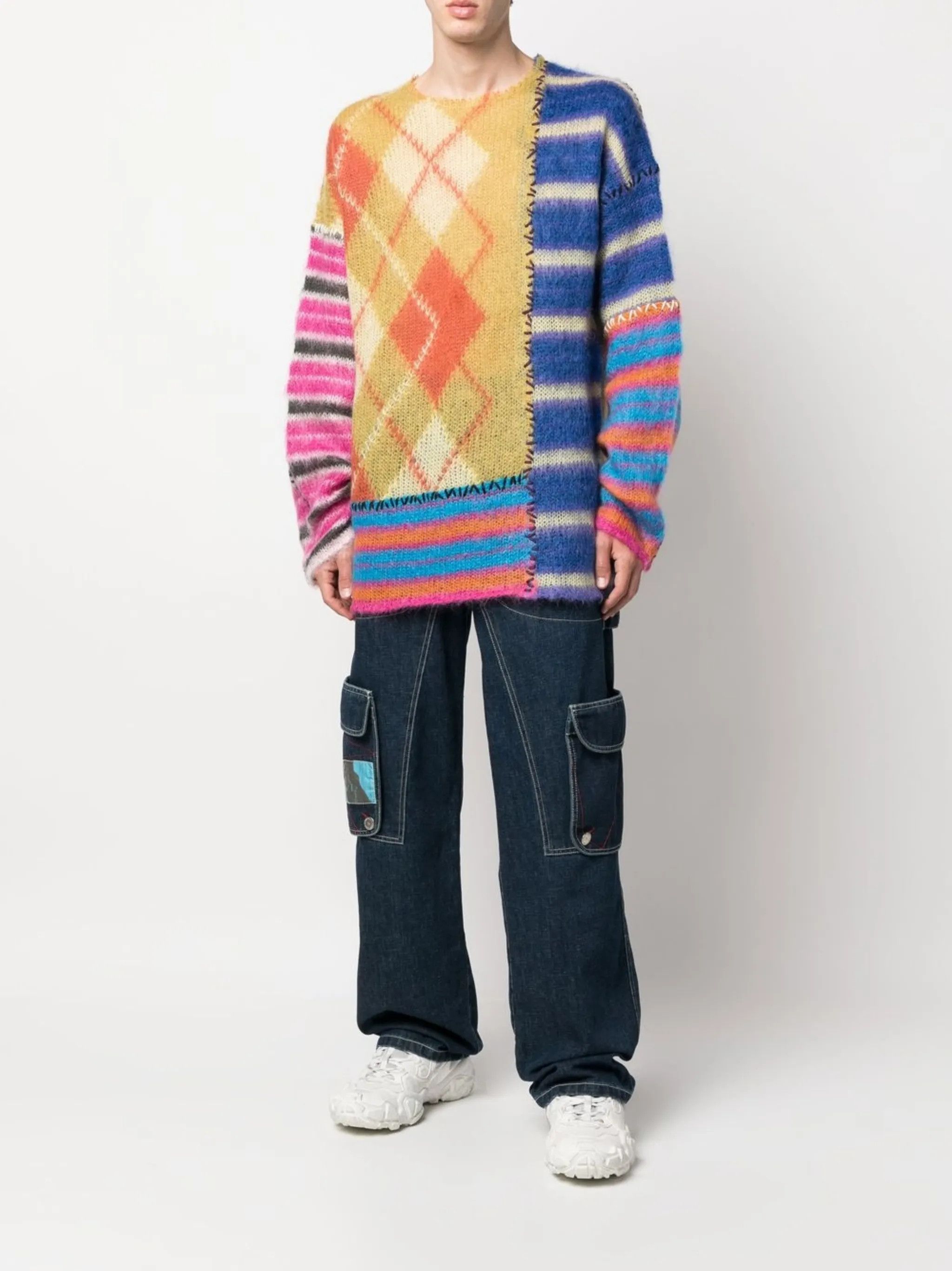 Marni o1y0225 Sweater in Multicolor Size US M / EU 48-50 / 2 - 5 Thumbnail