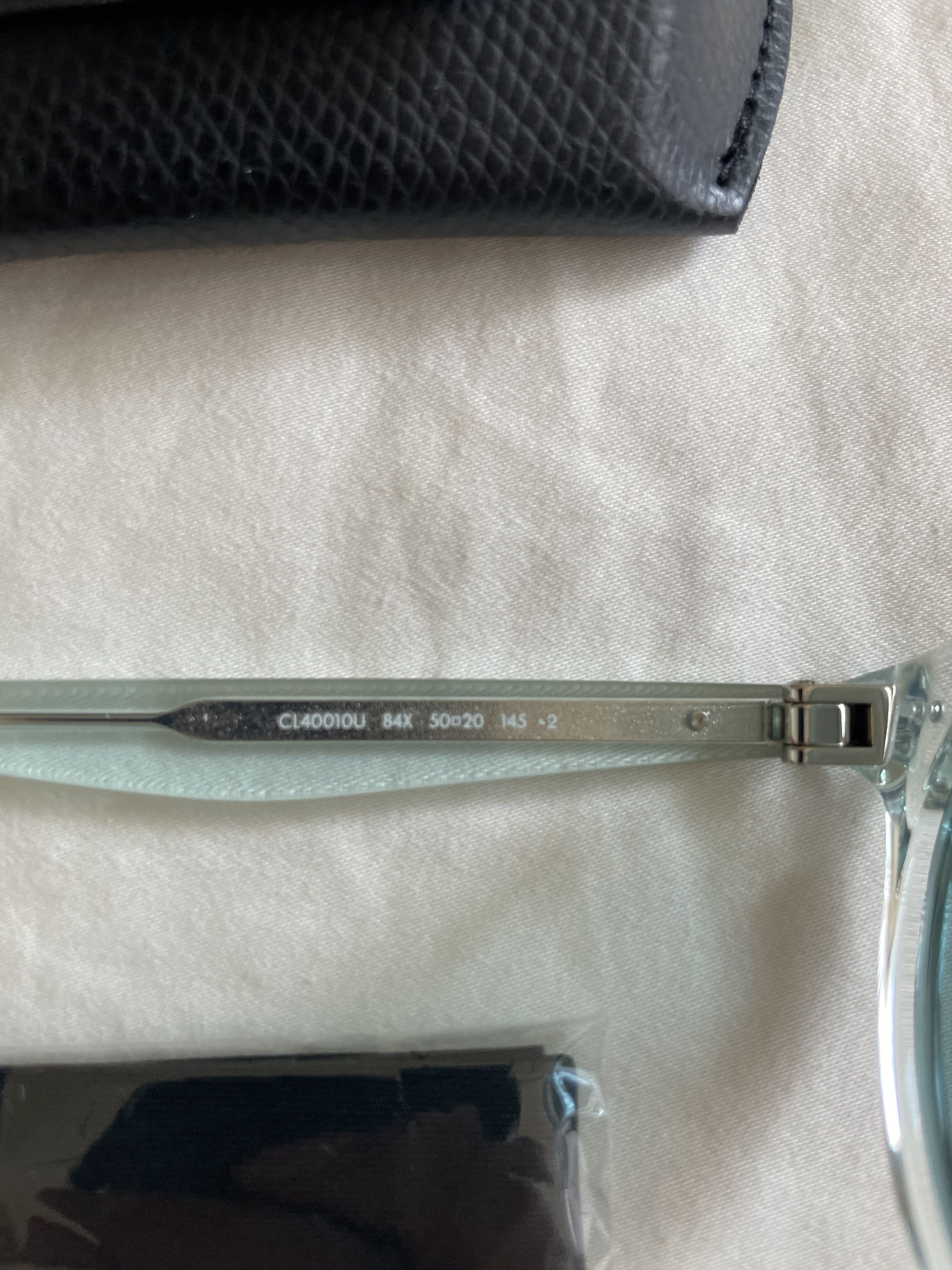 Celine CELINE CL40010U 84X Women's Round Transparent Sunglasses Size ONE SIZE - 12 Thumbnail