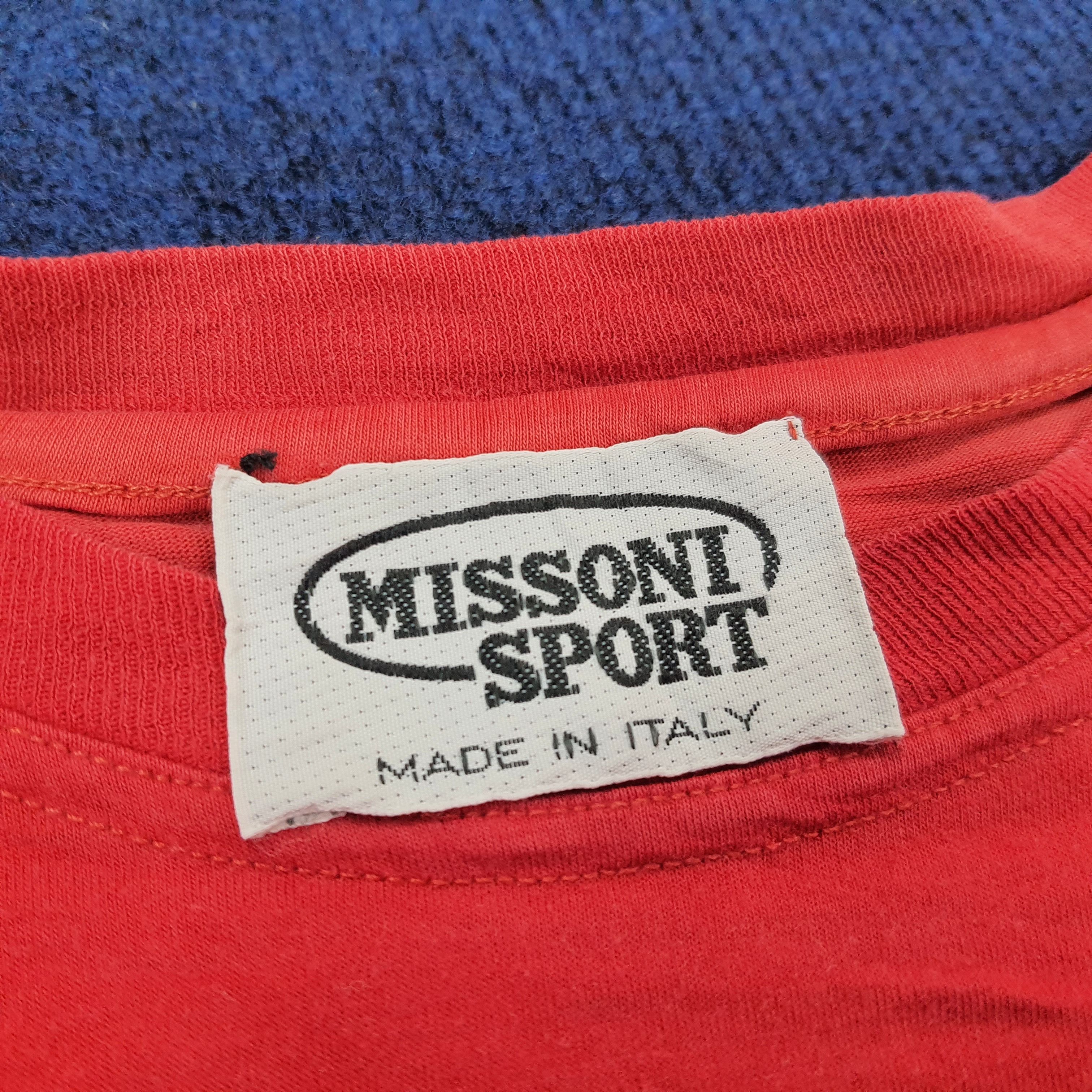 Vintage Vintage Mission Sport Italian Designer T-shirt Size US M / EU 48-50 / 2 - 4 Thumbnail