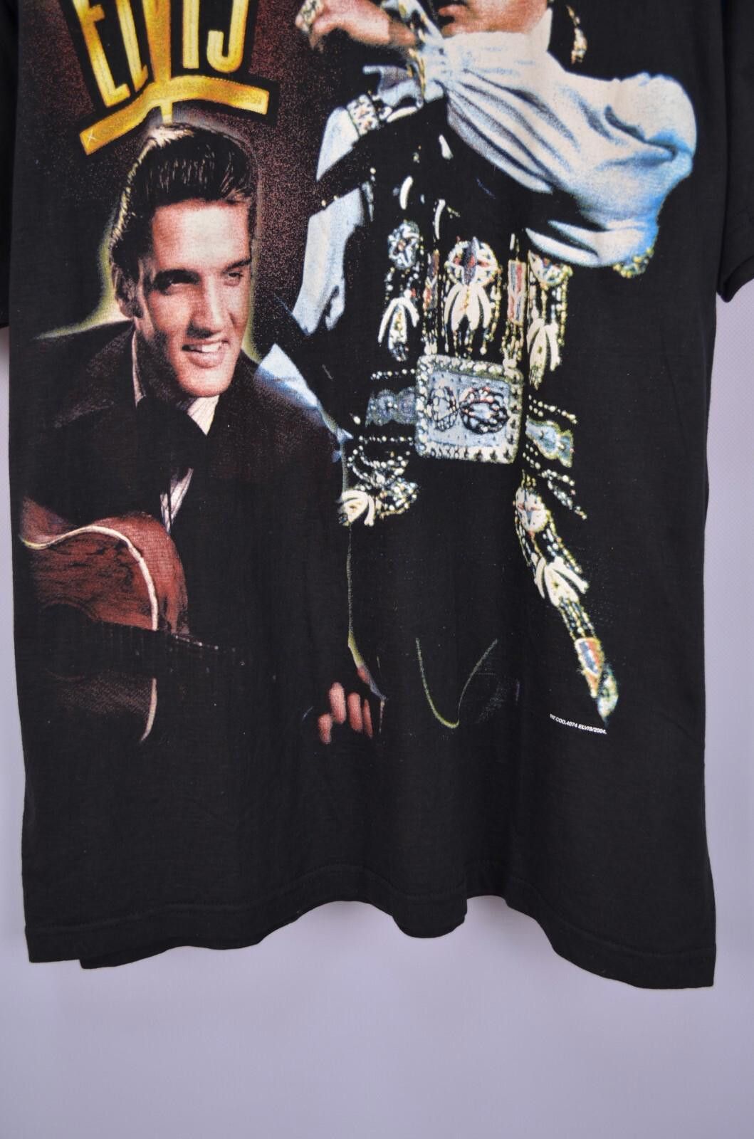 Designer Vintage 2004 Elvis Presley 'Elvis The Pelvis' T-Shirt Sz M Size US M / EU 48-50 / 2 - 3 Thumbnail