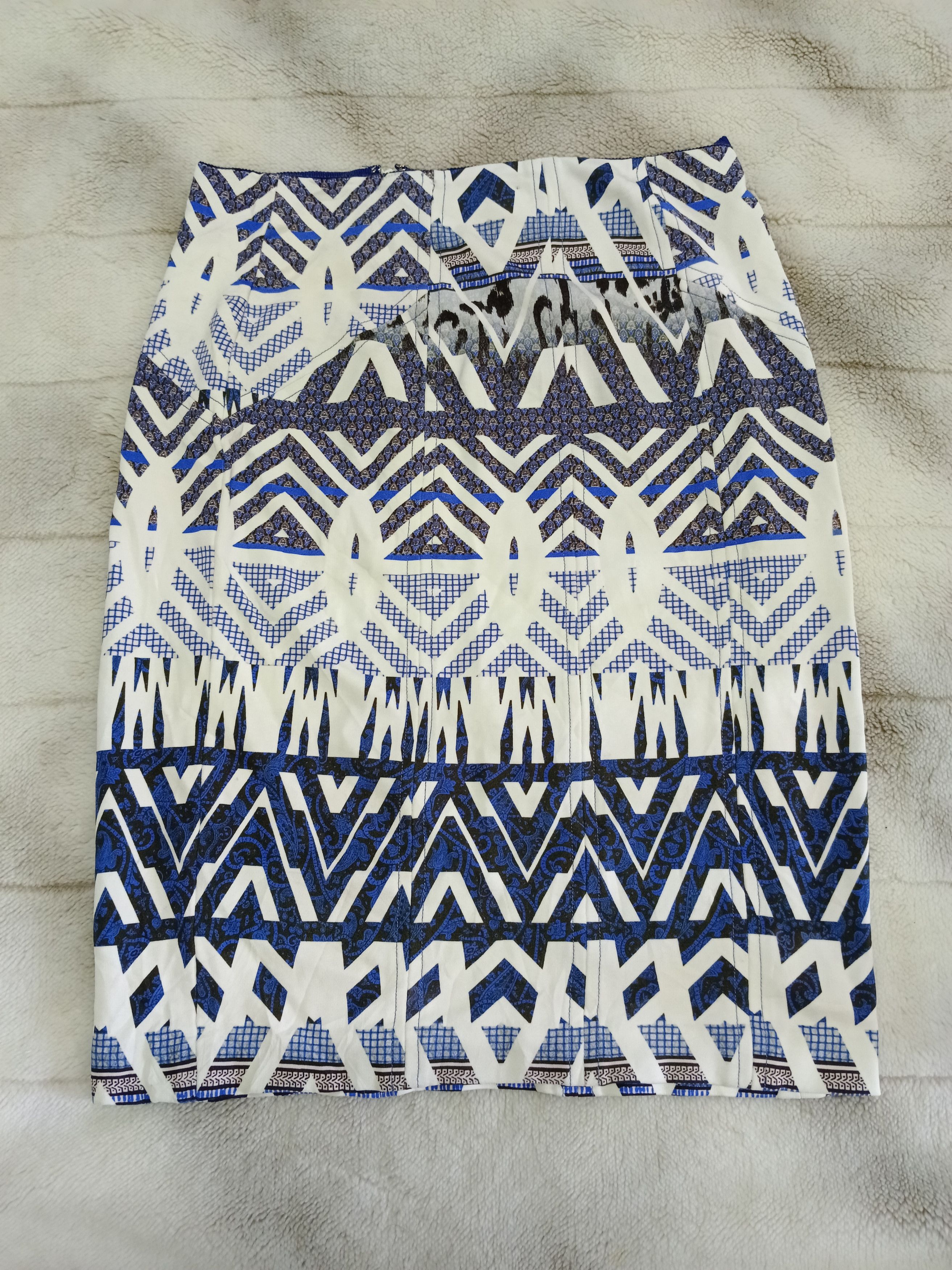 Etro Etro Milano Aztec Patterned Jacquard Mini Skirt (SIZE 38) Size 26" / US 2 / IT 38 - 2 Thumbnail