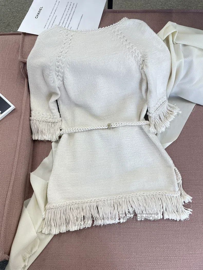 Chanel Chanel Greek series tassel lace-up dress Size XS / US 0-2 / IT 36-38 - 3 Thumbnail