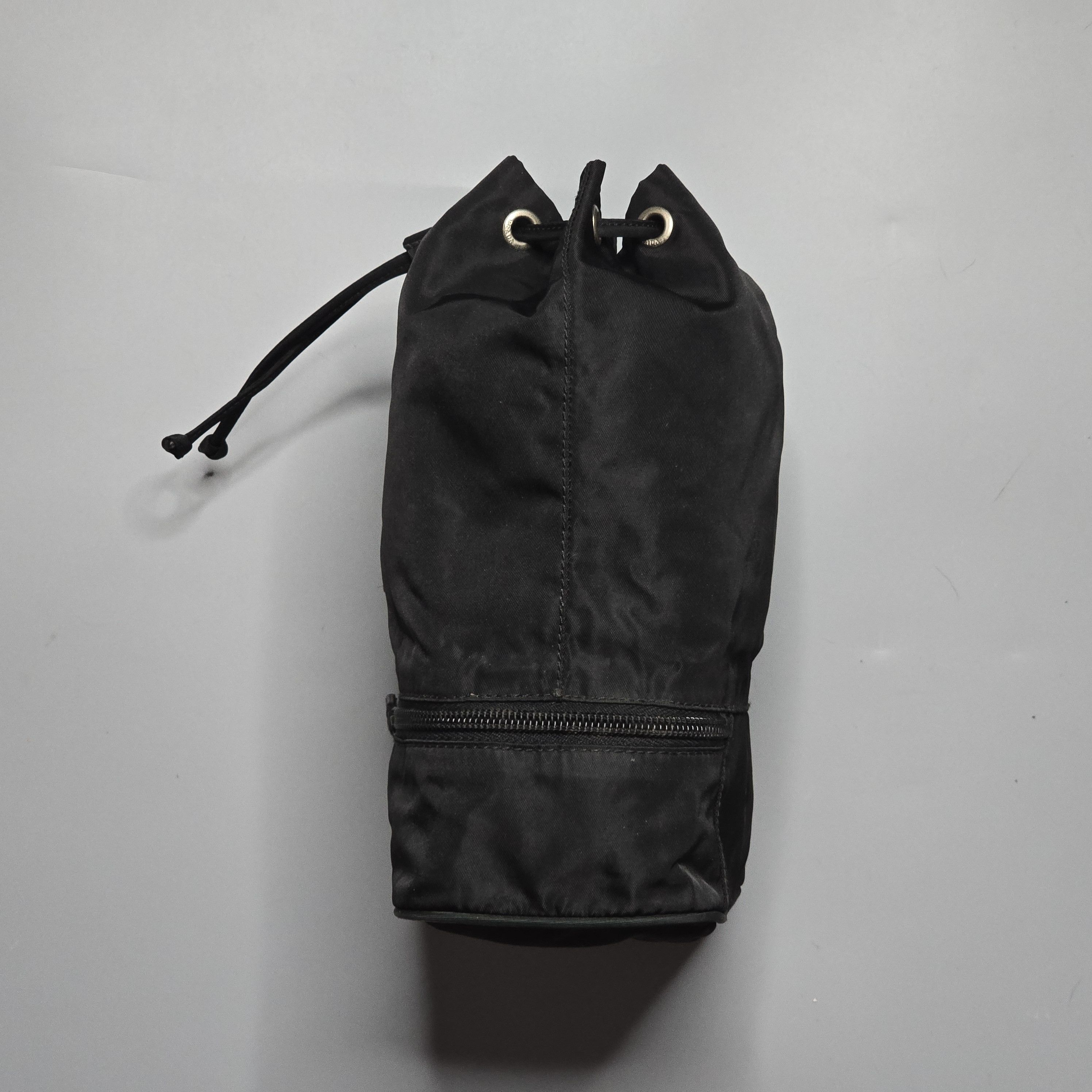 Prada Prada - Vela Nero Bucket Bag - Small Size ONE SIZE - 5 Thumbnail