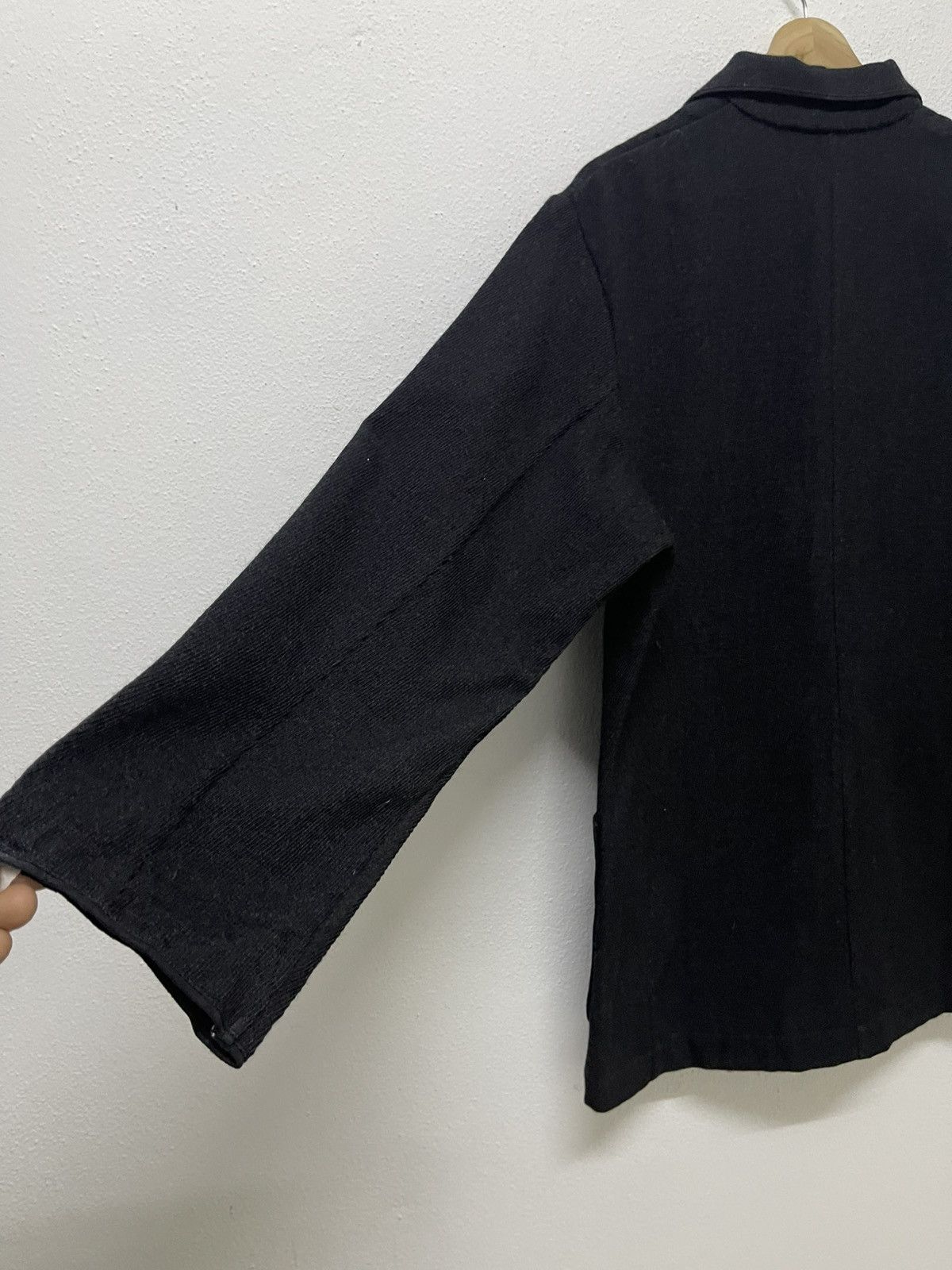 Yohji Yamamoto 1990 YOHJI YAMAMOTO Y’S FOR LIVING DOUBLE BREAST WOOL JACKET Size US M / EU 48-50 / 2 - 12 Thumbnail