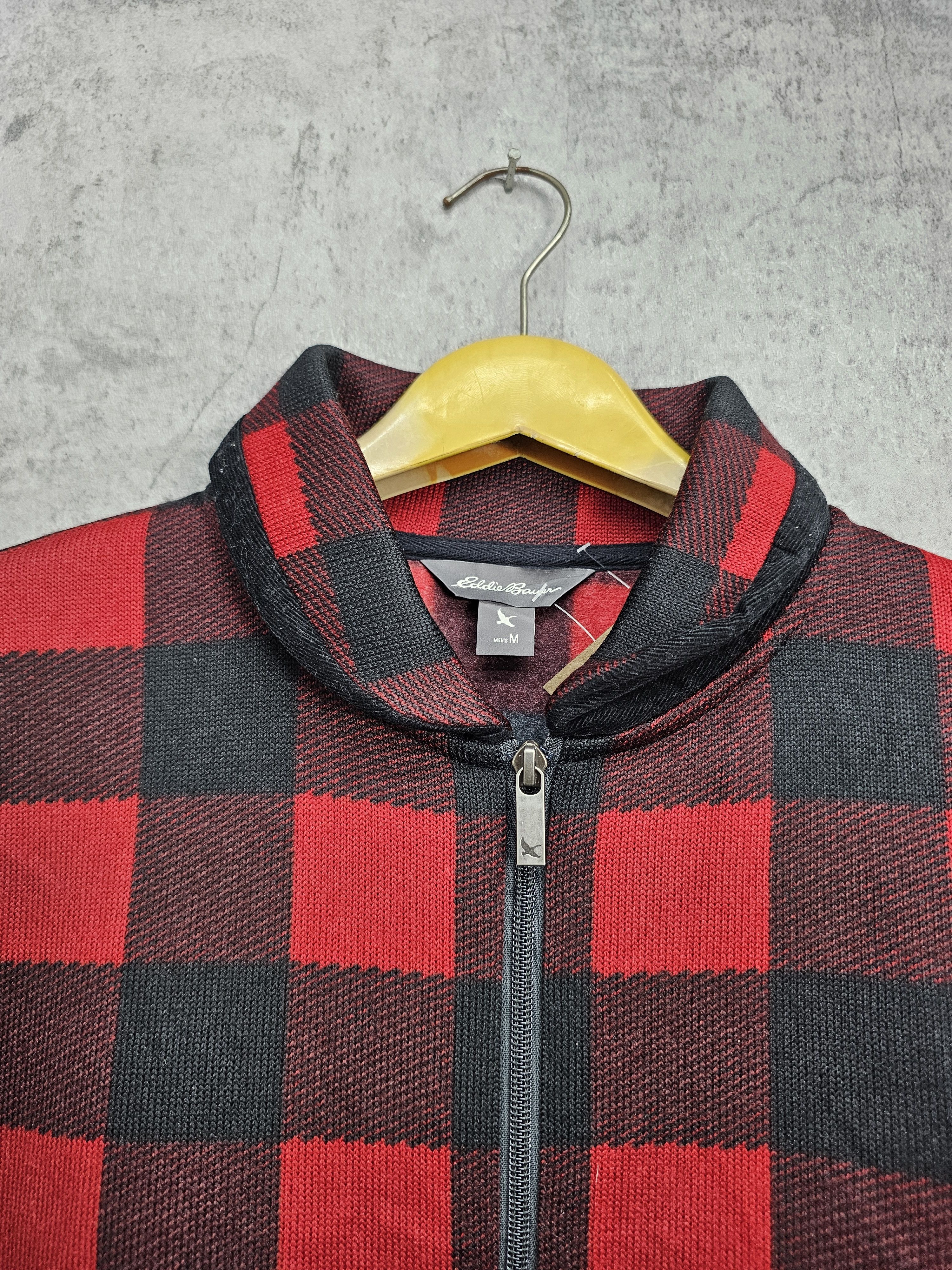 Eddie Bauer EDDIE BAUER Plaid Checked Red Jacket J0036 Size US M / EU 48-50 / 2 - 7 Thumbnail