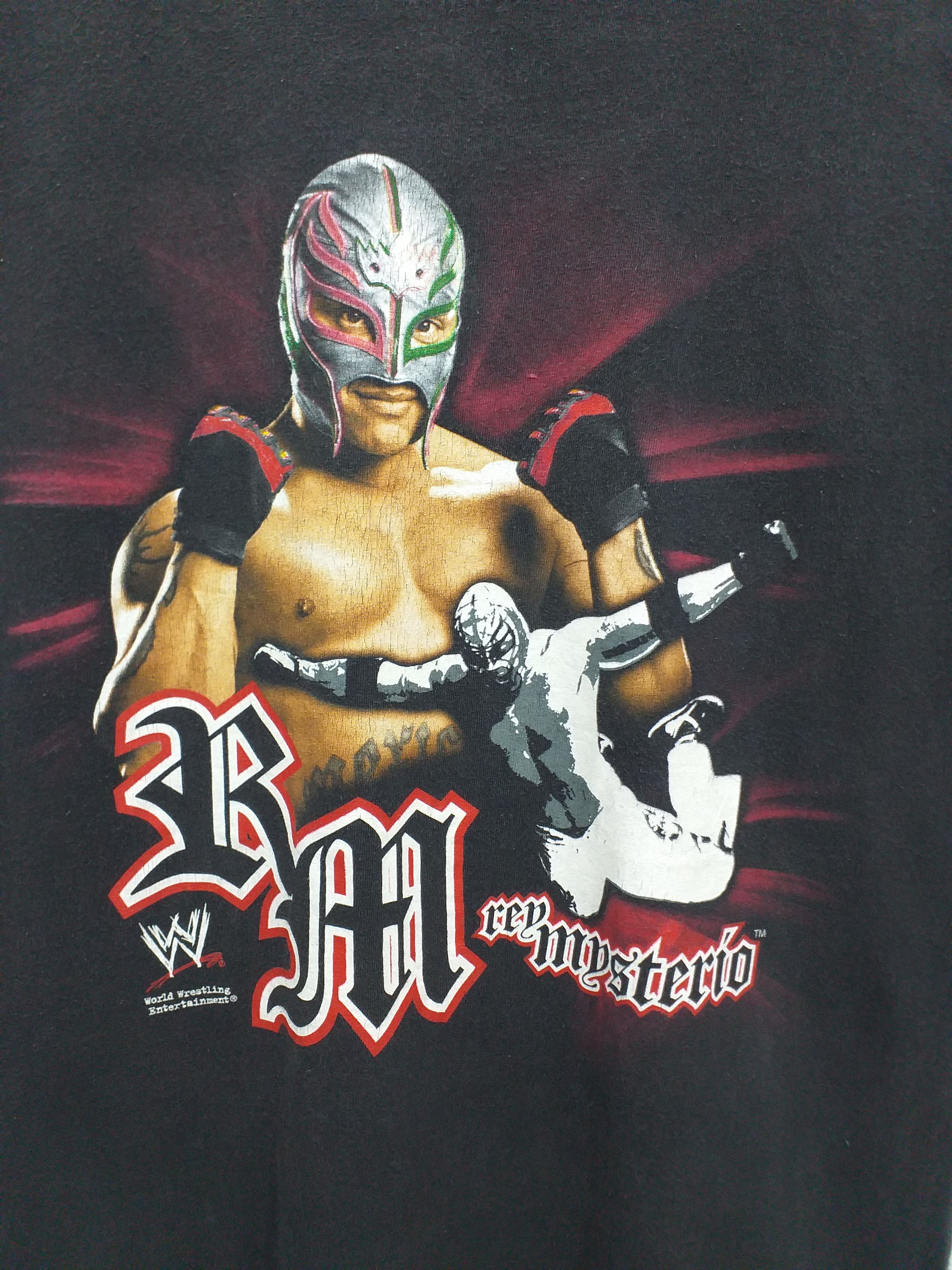 Vintage Vintage WWE Rey Mysterio t-Shirt -C024 Size US M / EU 48-50 / 2 - 3 Thumbnail