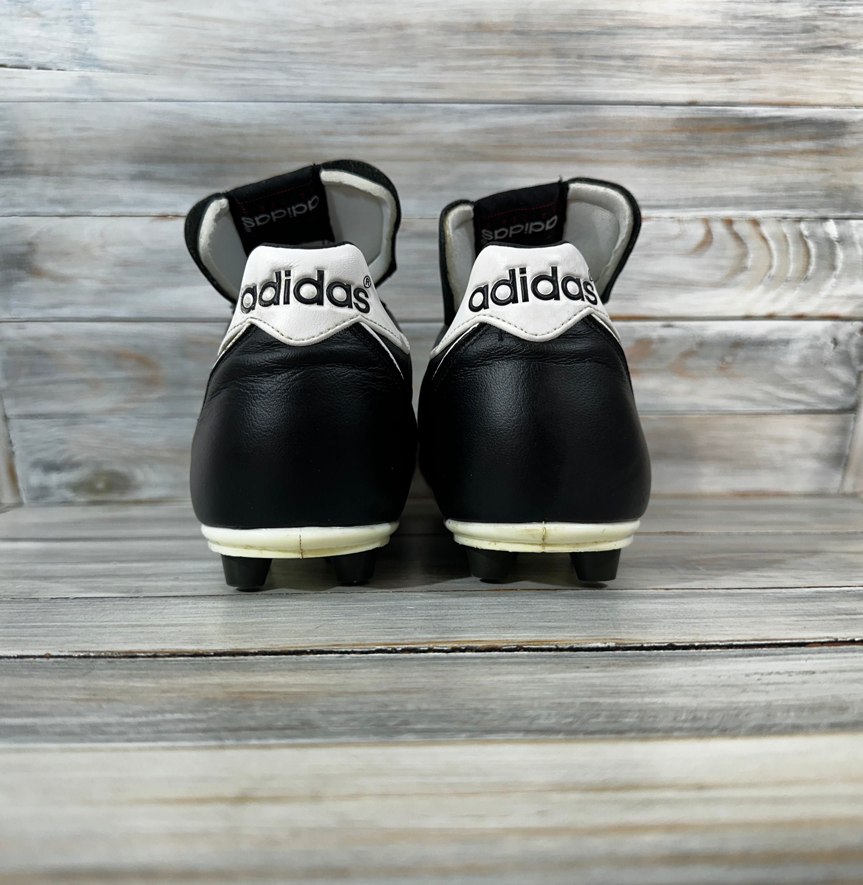 Adidas Adidas Kaiser 5 Liga Fg Black Football Cleats Boots Sport Size US 12.5 / EU 45-46 - 6 Thumbnail
