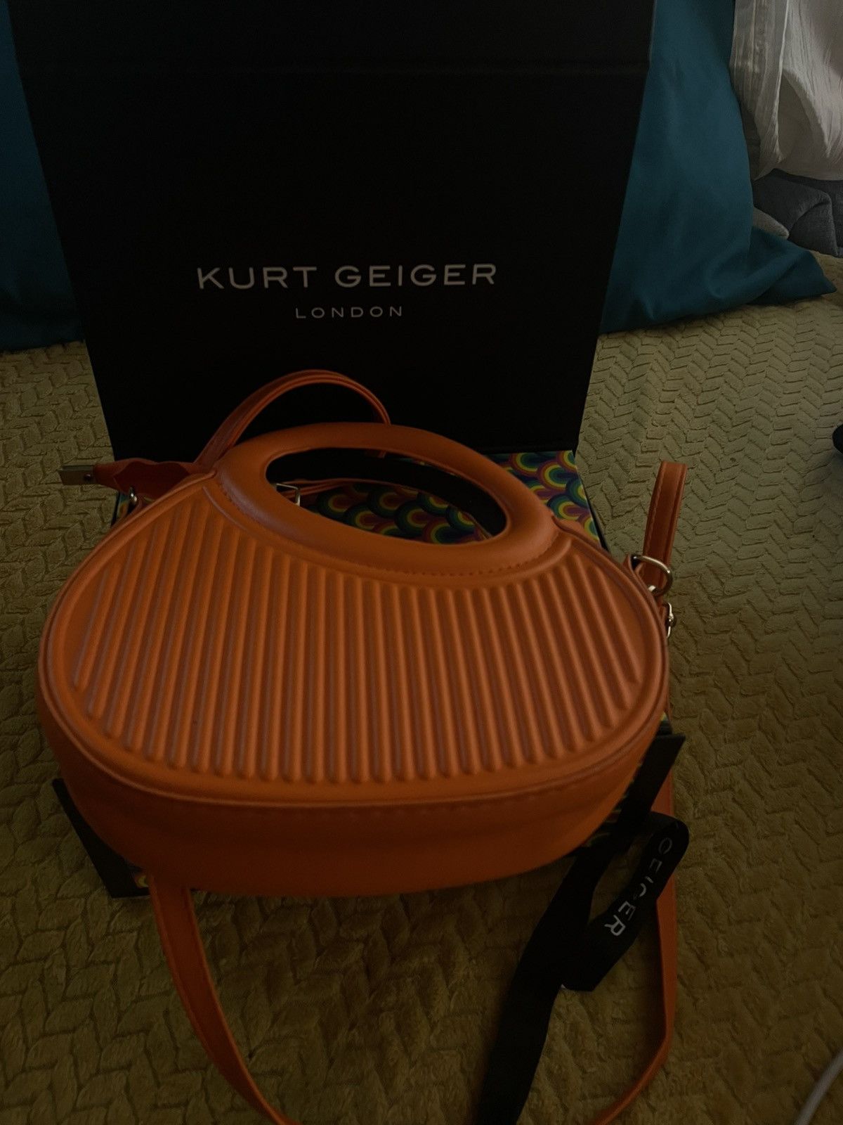 Kurt Geiger Orange Kurt Geiger cross body bag Size ONE SIZE - 1 Thumbnail