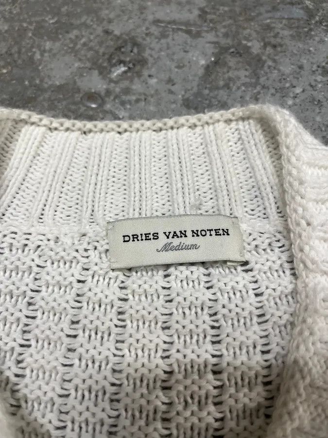 Dries Van Noten Dries Van Noten Architecture White Sweater Size US S / EU 44-46 / 1 - 7 Thumbnail