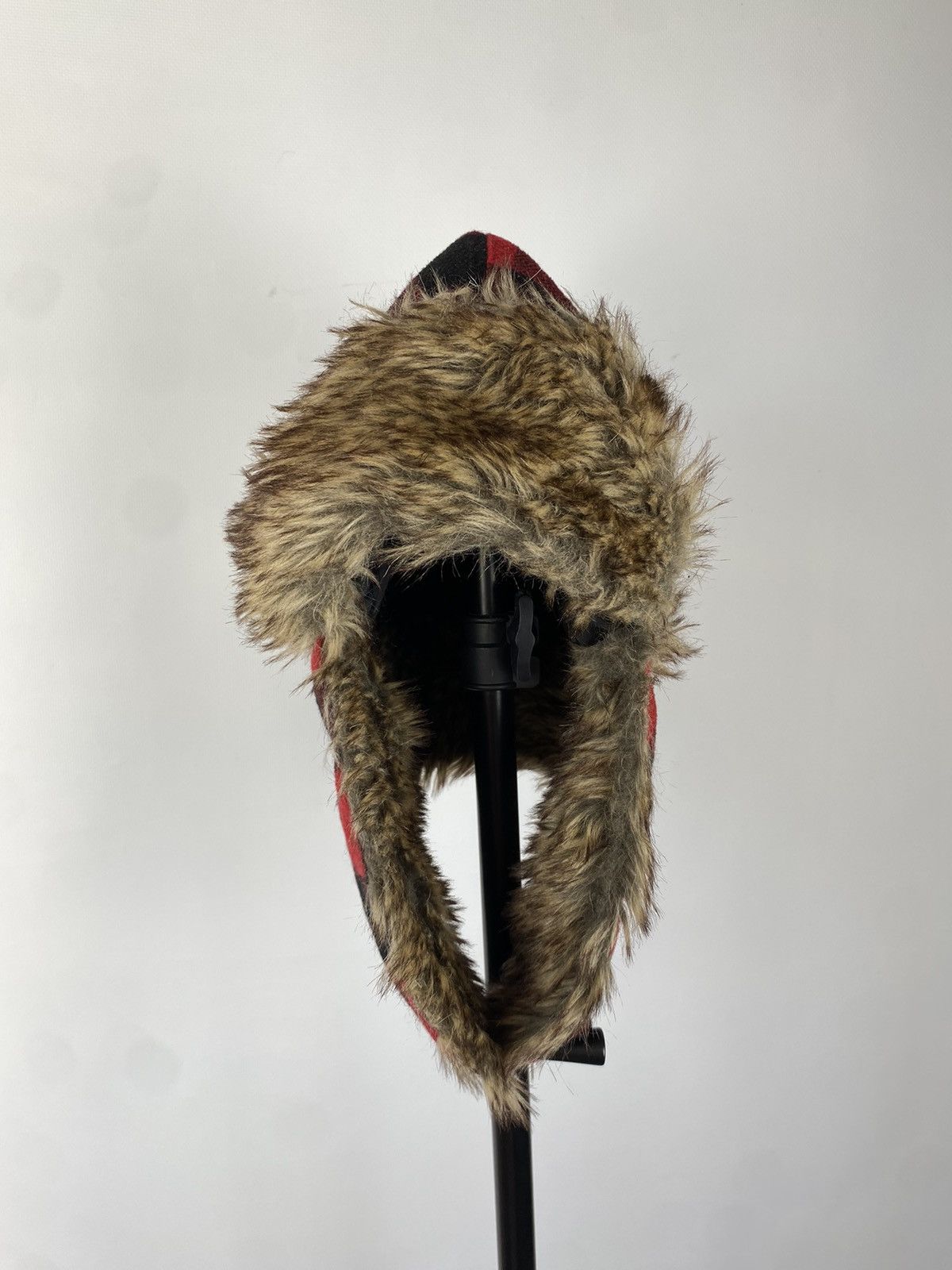 Japanese Brand × Vintage Y2K HYPE FUZZY MOHAIRE AVIATOR USSR USHANKA HAT bubble Size ONE SIZE - 3 Thumbnail