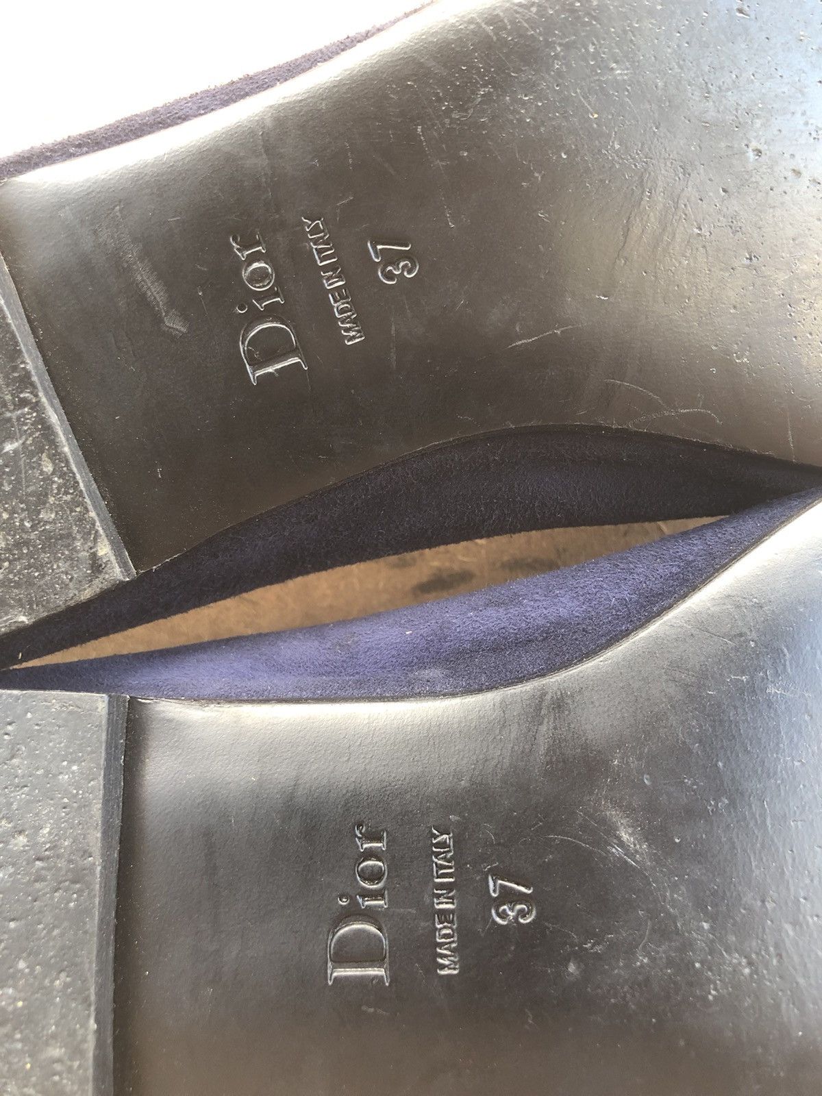 Christian Dior Monsieur Christian Dior Nevy Blue Women’s Flat Shoes Size 37 Size US 6.5 / IT 36.5 - 15 Thumbnail