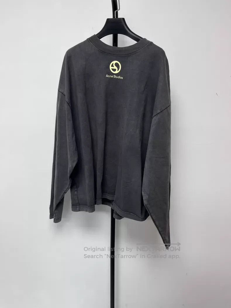 Acne Studios Acne Studios Loose round neck long sleeve T-shirt Size US M / EU 48-50 / 2 - 1 Thumbnail