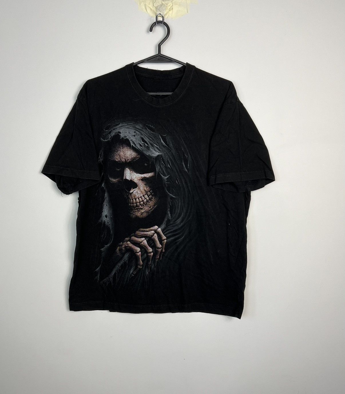 Vintage Tshirt Opium Skull Demon Vintage Black Size US M / EU 48-50 / 2 - 2 Thumbnail
