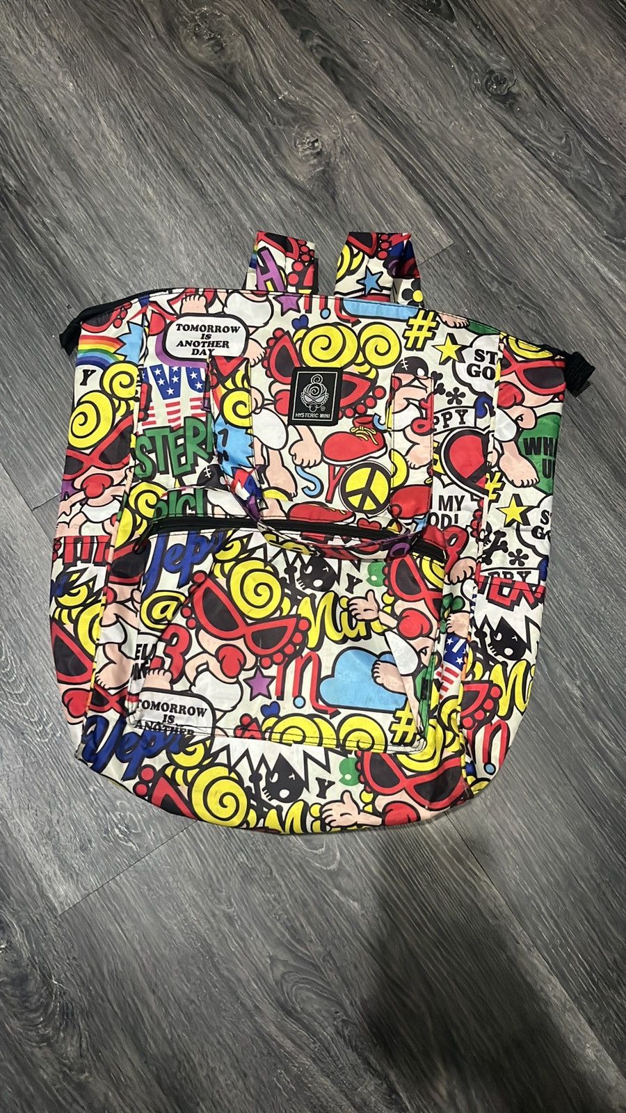 Hysteric Glamour × Japanese Brand 2 Way Hysteric Glamours Mini Backpack & Tote Bag Full Print Size ONE SIZE - 1 Thumbnail