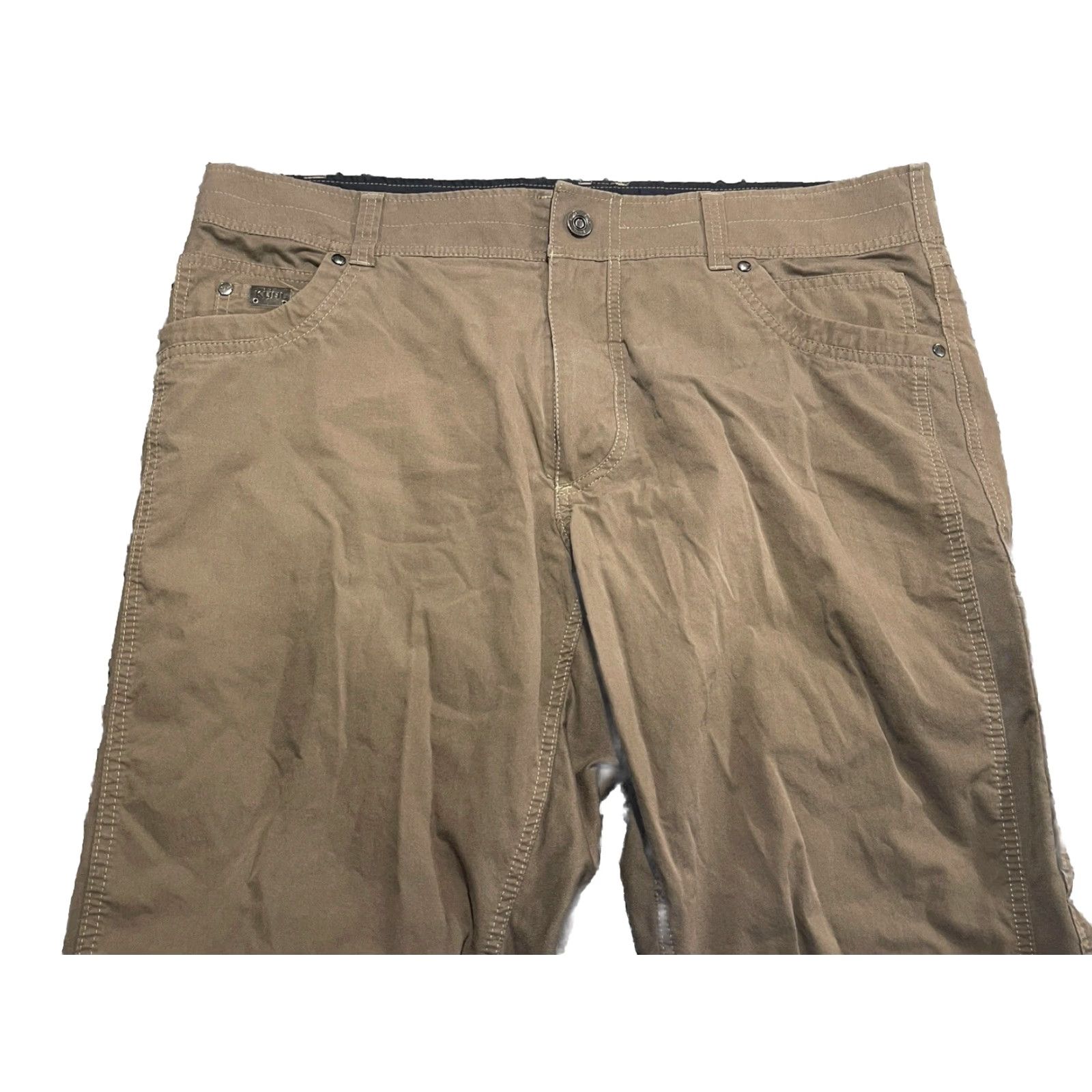 Vintage Kuhl Radikl Pants Mens 38 x 29.5 Brown Outdoor Hiking Stretch GUC Pants Size US 38 / EU 54 - 4 Thumbnail