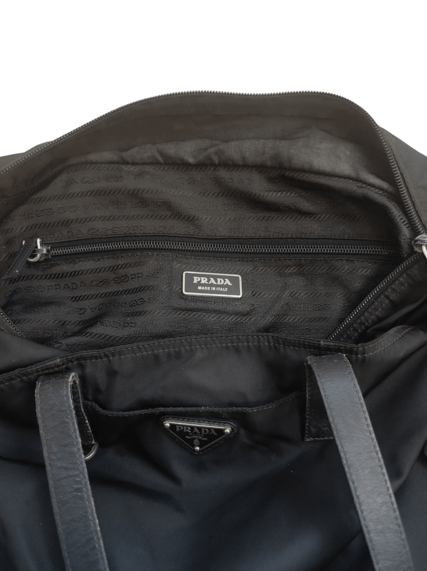 Prada Prada Tessuto nylon shopper tote bag Prada shoulder Size ONE SIZE - 6 Thumbnail