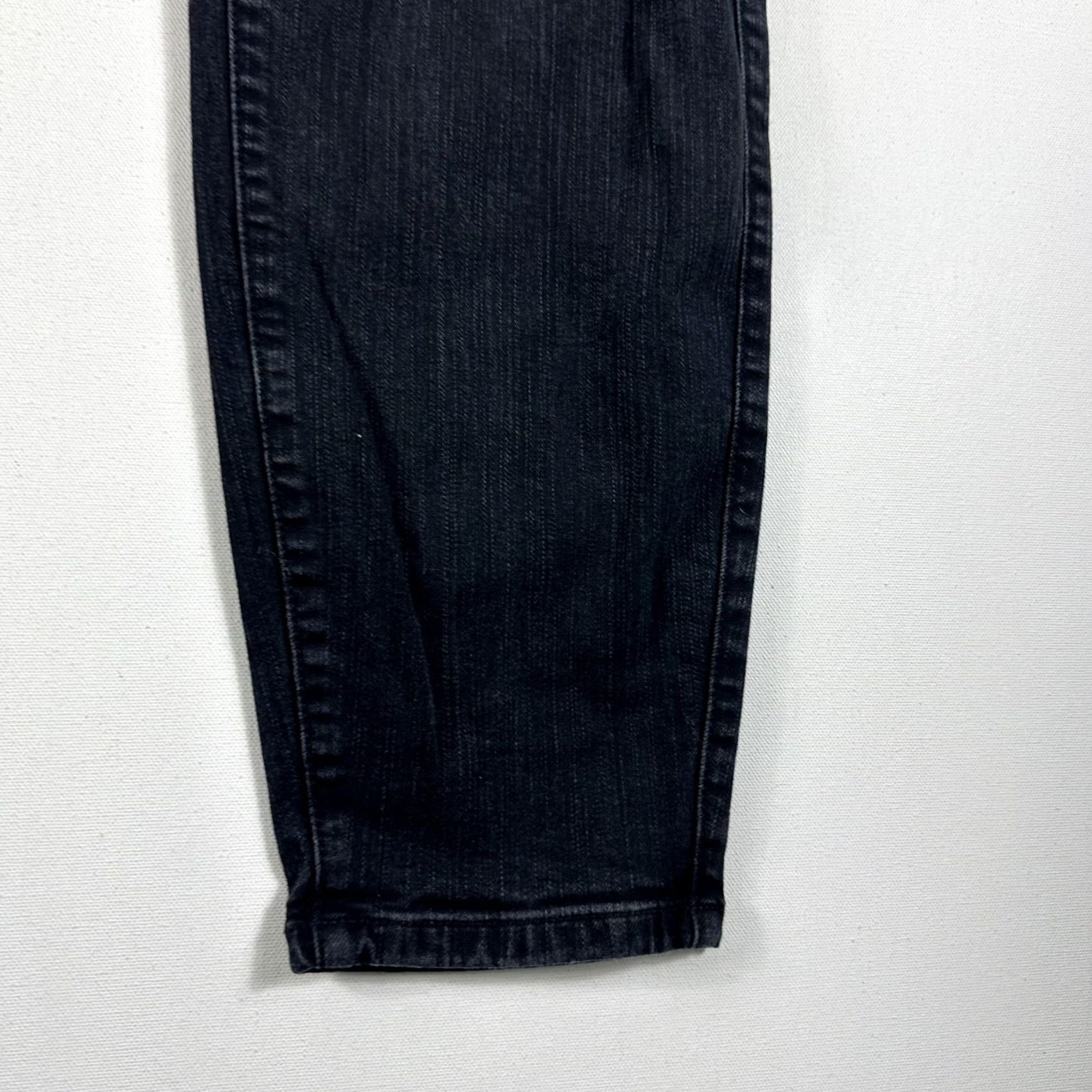 Torrid VINTAGE Torrid Jeans 24T Womens Black Bombshell Skinny Premium Stretch Distressed Size 42" / US 20 - 6 Thumbnail