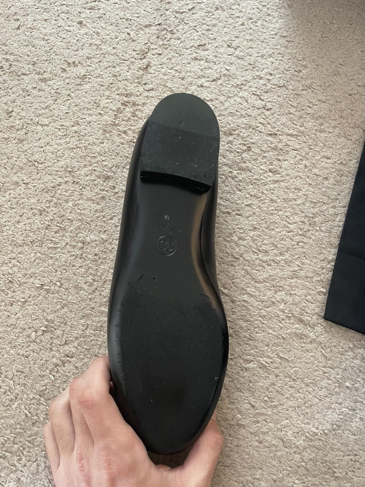 Chanel Chanel CC Logo Ballet Flat Camelia Size US 9.5 / IT 39.5 - 4 Thumbnail