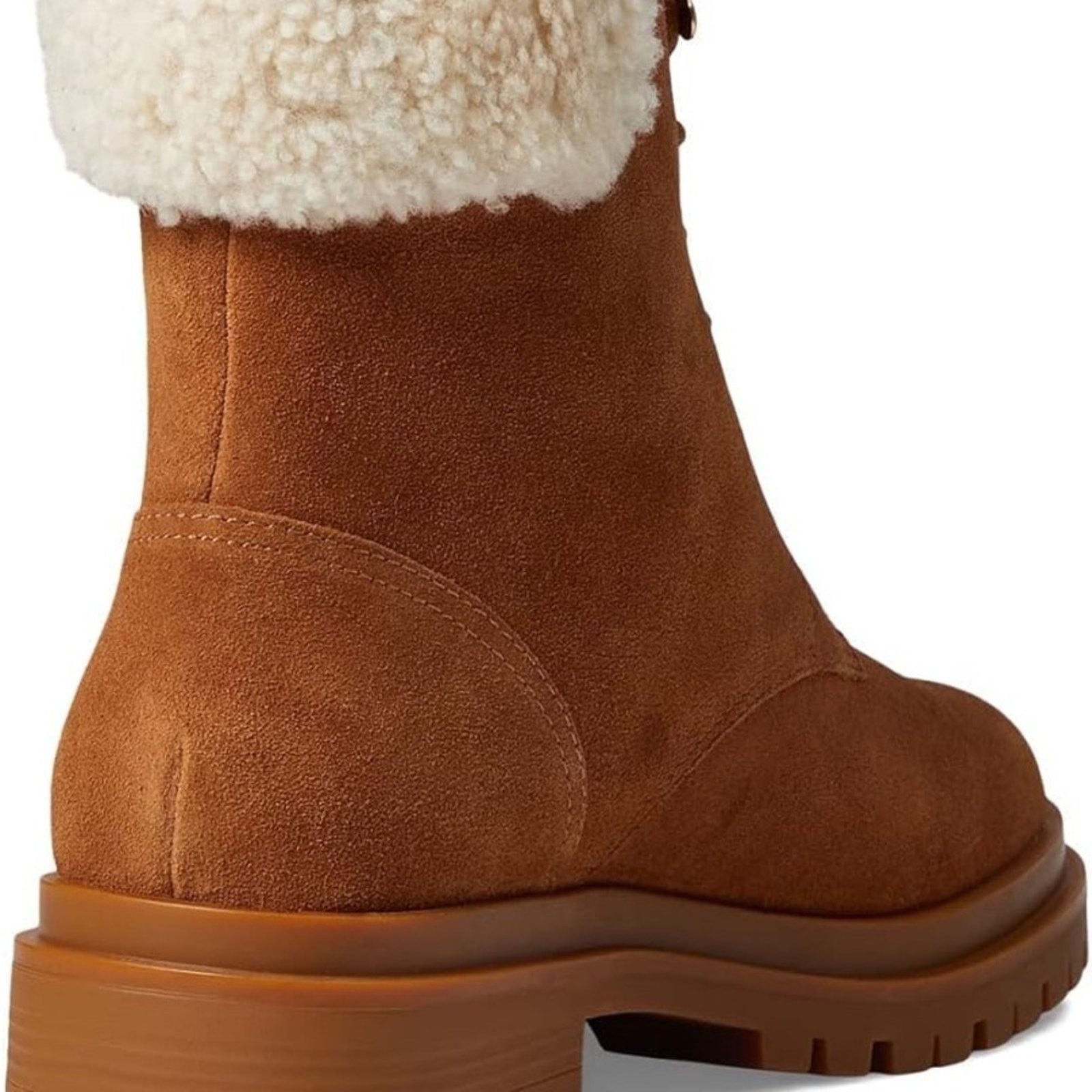 Ralph Lauren Ralph Lauren Tan Lace Up Boots with Suede Texture Size US 7 / IT 37 - 5 Thumbnail