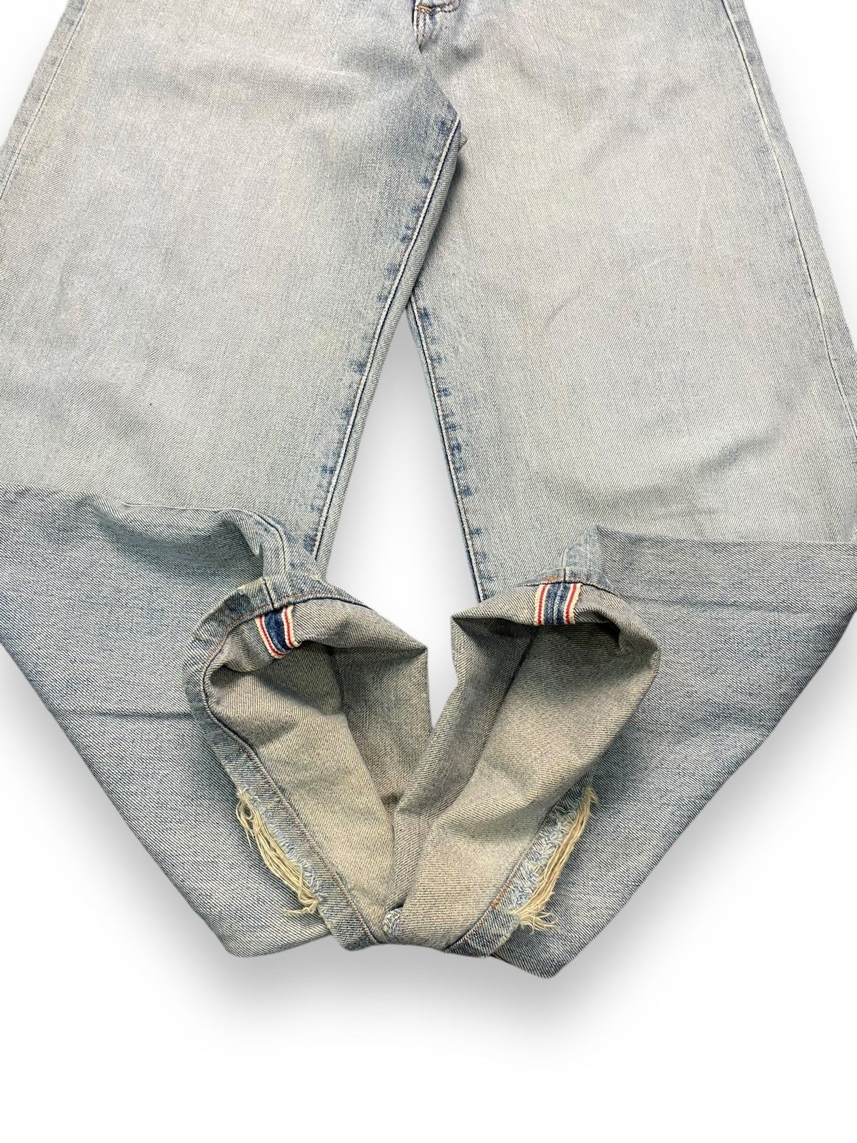 Japanese Brand × Vintage × Wrangler Vintage Wrangler Selvedge Jeans Size US 28 / EU 44 - 3 Thumbnail