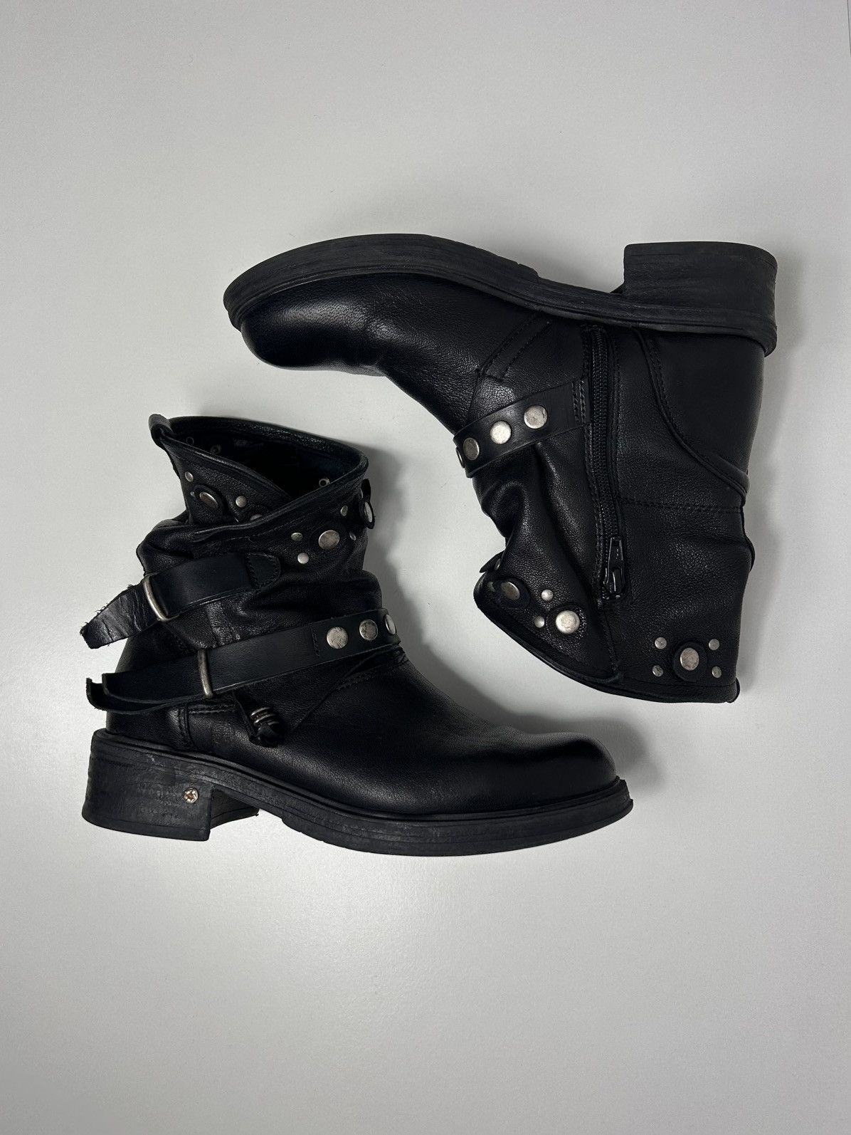 Other Insane vintage leather biker boots Size US 8 / IT 38 - 1 Thumbnail