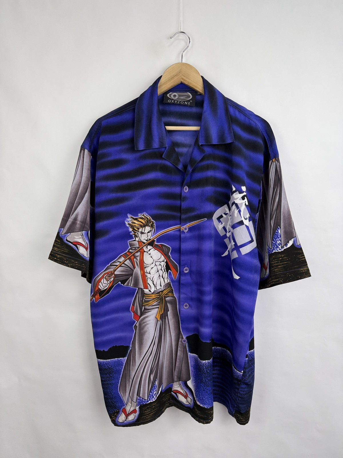 Anime 🇯🇵 Vintage 90s Anima Samurai Shirt Japan Style Dragon Kapital Size US XL / EU 56 / 4 - 3 Thumbnail