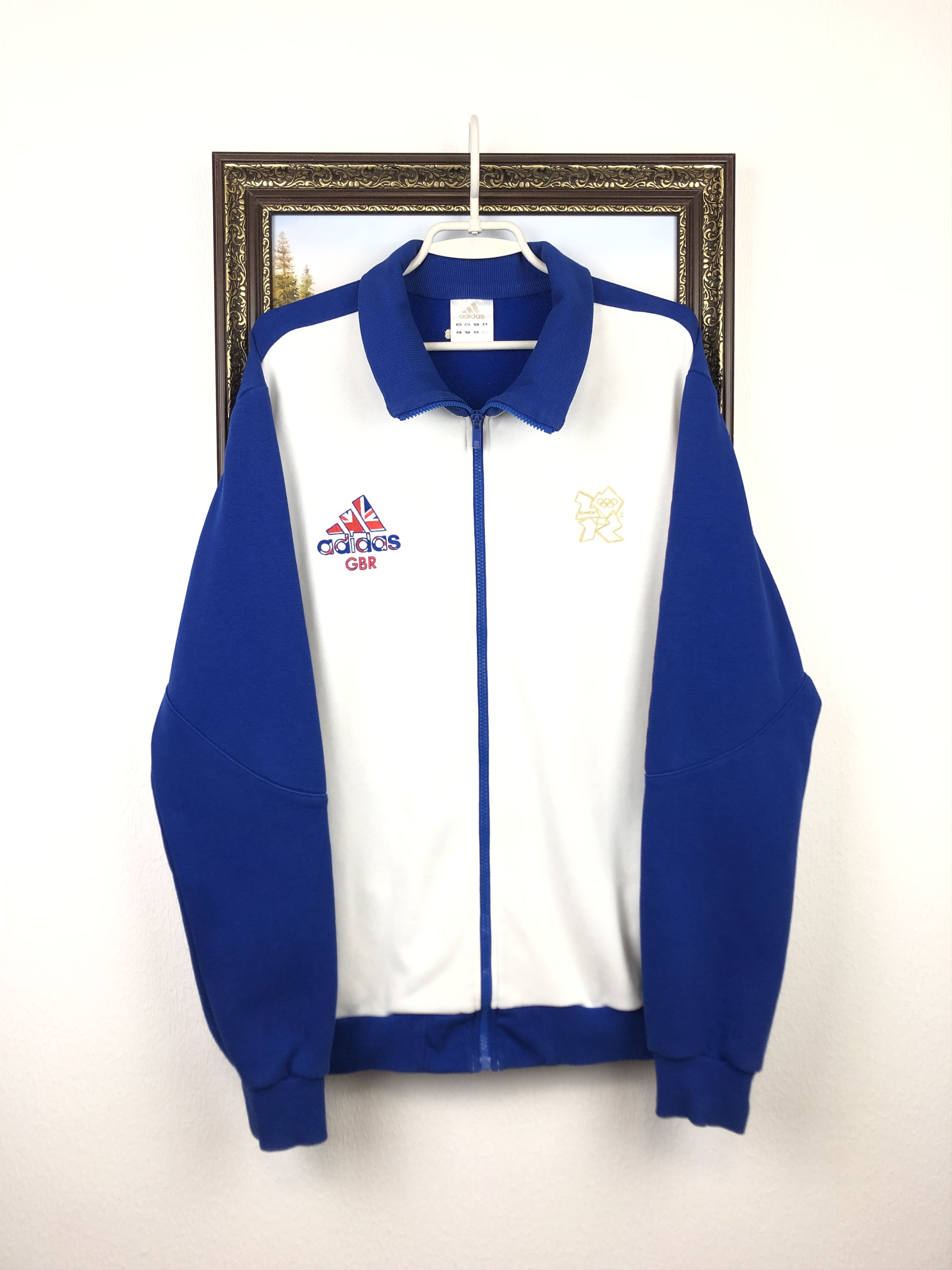 Adidas Adidas Olimpics London 2012 Great Britain Jacket Windbreaker Size US L / EU 52-54 / 3 - 1 Thumbnail